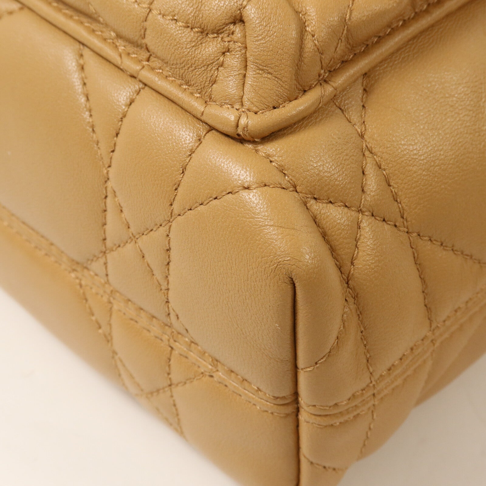 Dior 牛皮皮革Nano Caro Bucket Bag手挽肩背兩用袋