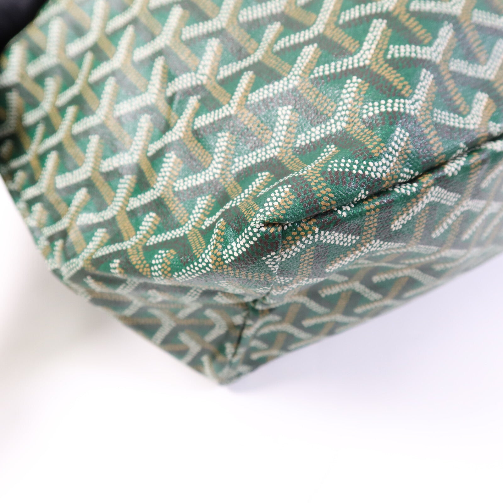 GOYARD 塗層帆布Saint Louis PM銀扣手挽袋