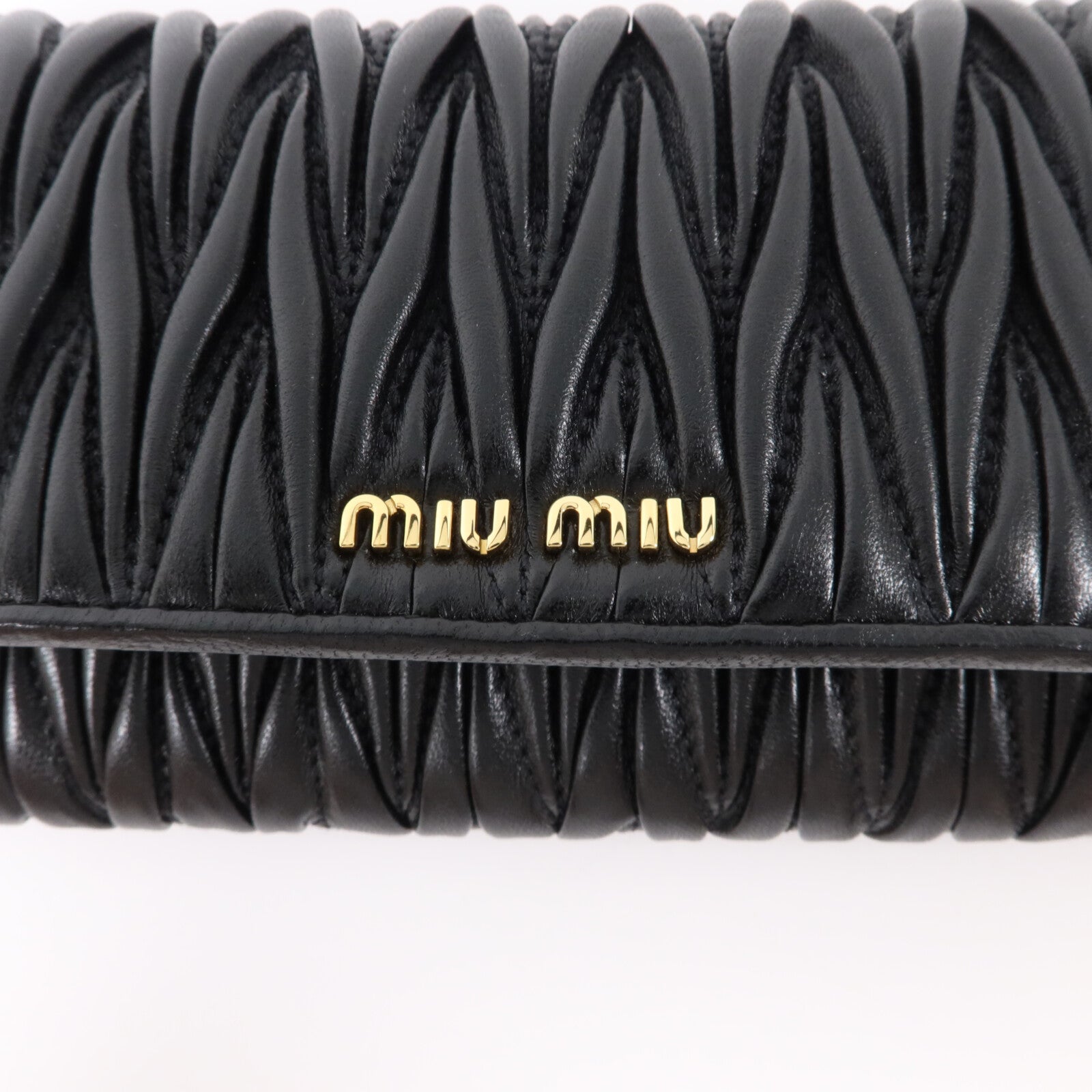 Miu Miu 牛皮皮革Long Wallet長錢包