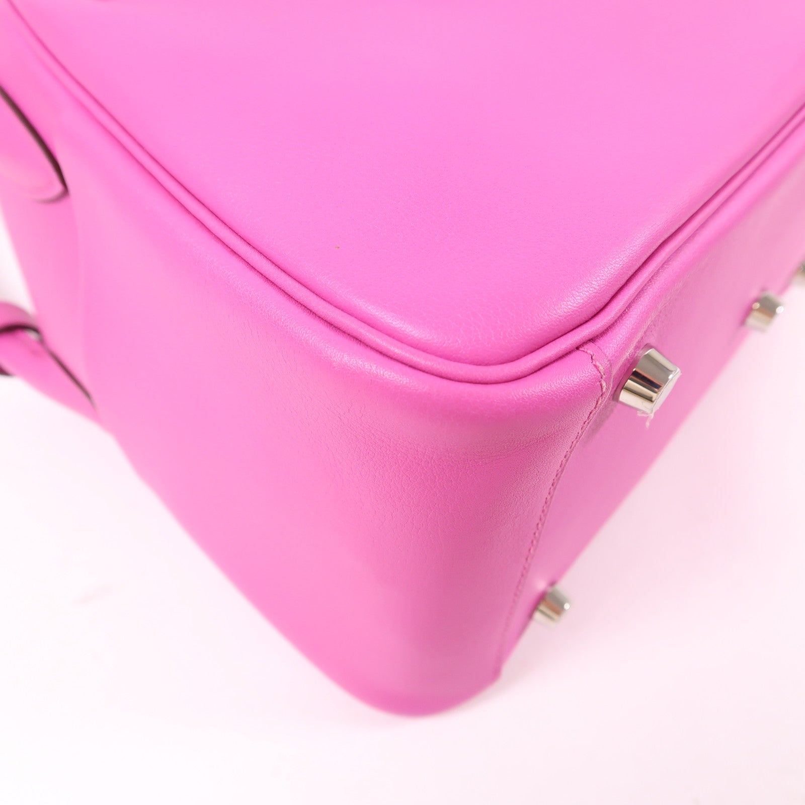 HERMES Swift皮革Lindy 26銀扣手挽肩背兩用袋