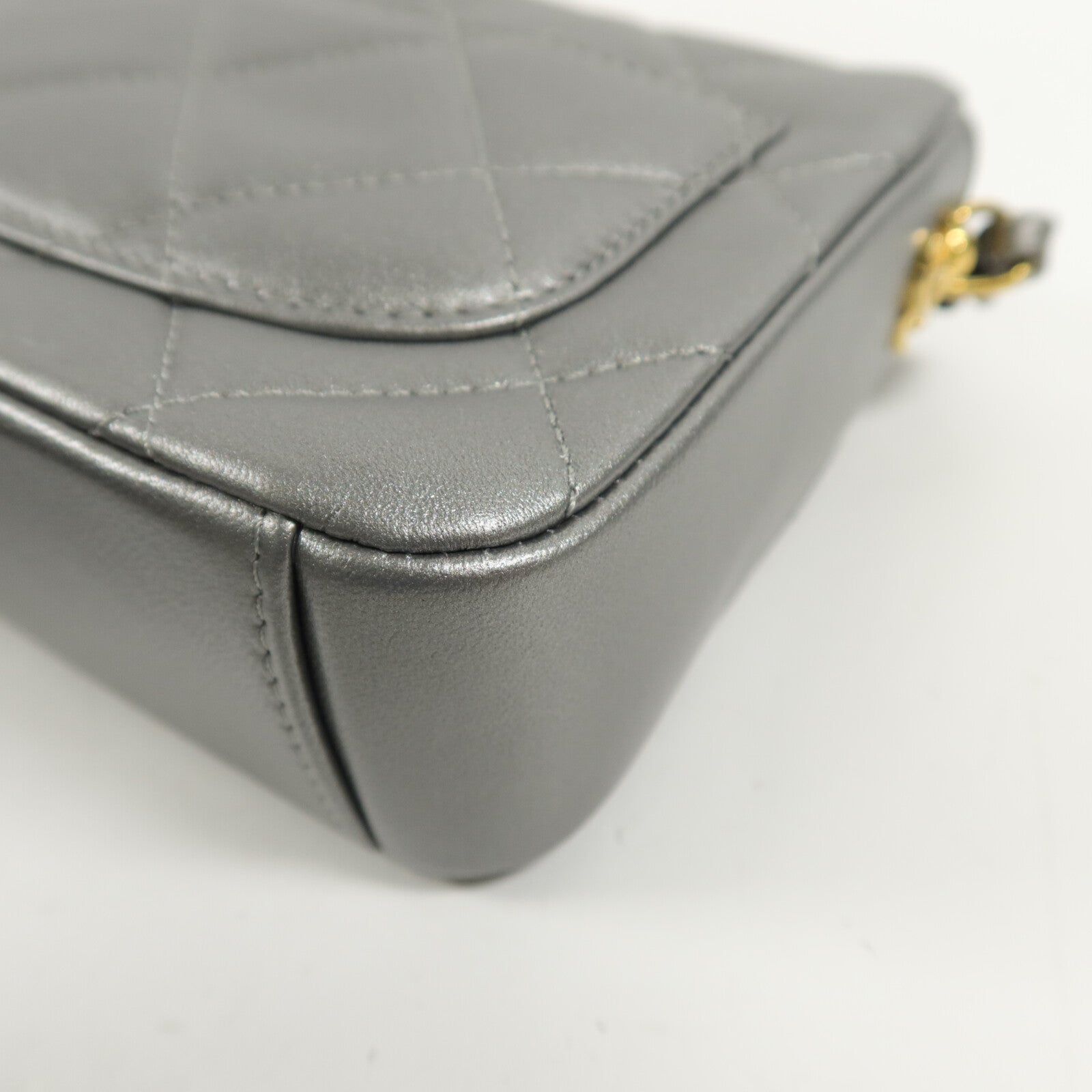 CHANEL 牛皮皮革Chain Shoulder鏈帶肩背袋