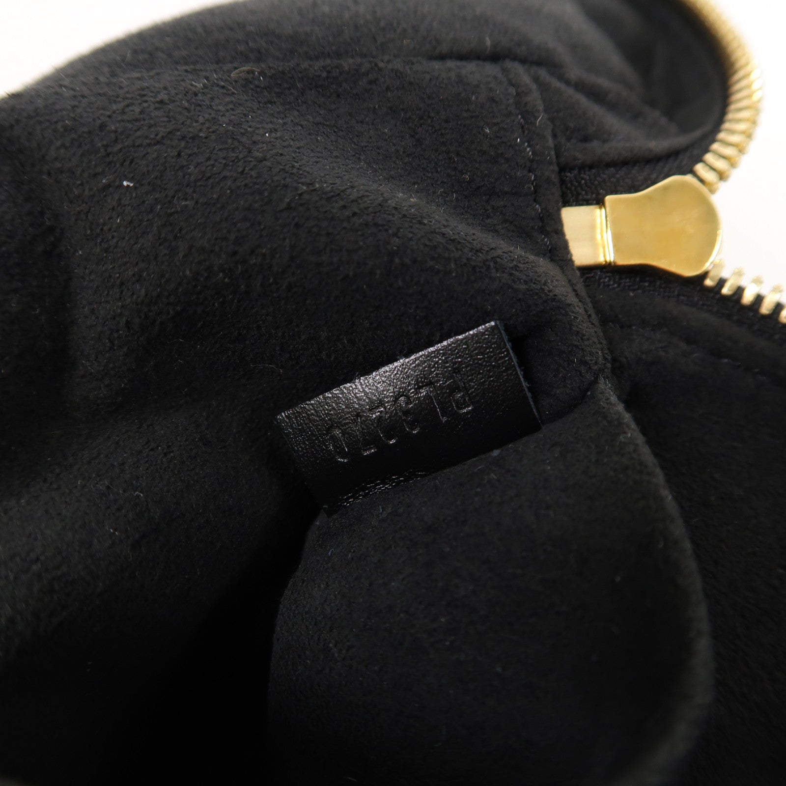 LOUIS VUITTON Monogram Ink Vanity PM金扣手挽肩背兩用袋黑色