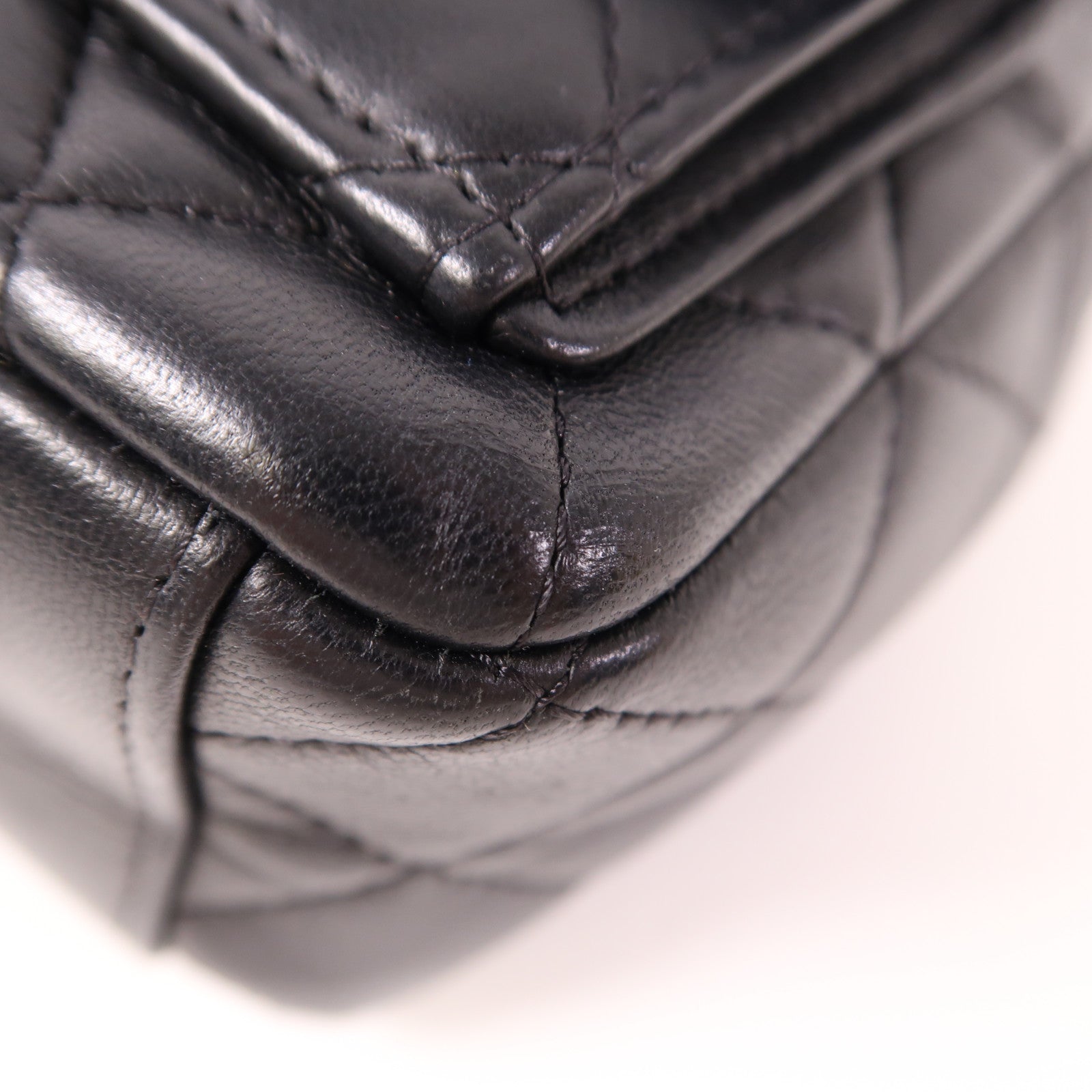 CHANEL 羊皮皮革Mini Backpack金扣背包