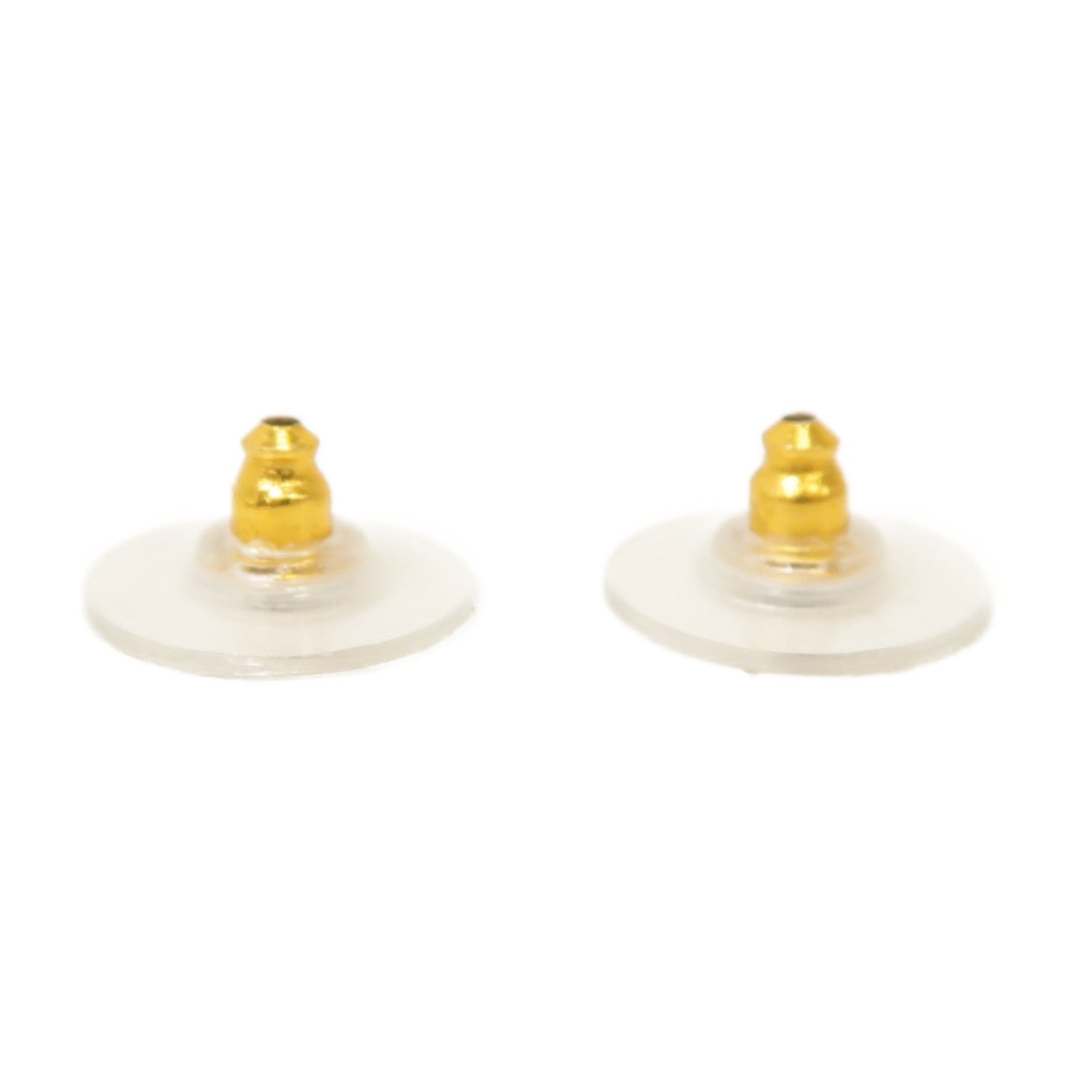CHANEL PVC/金屬Earrings耳環金色