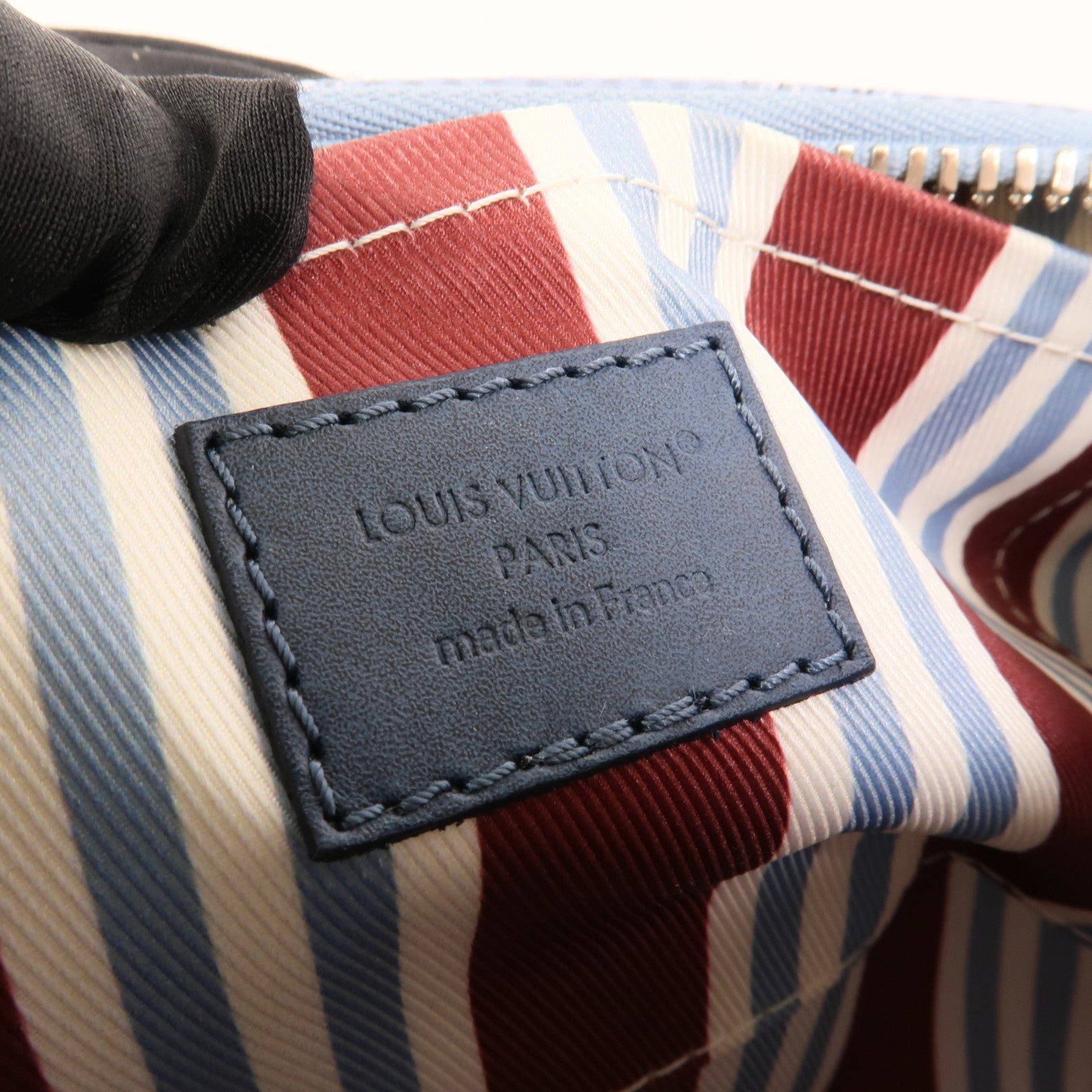 LOUIS VUITTON Monogram Heritage Keepall Bandouliere 25銀扣手挽肩背兩用袋