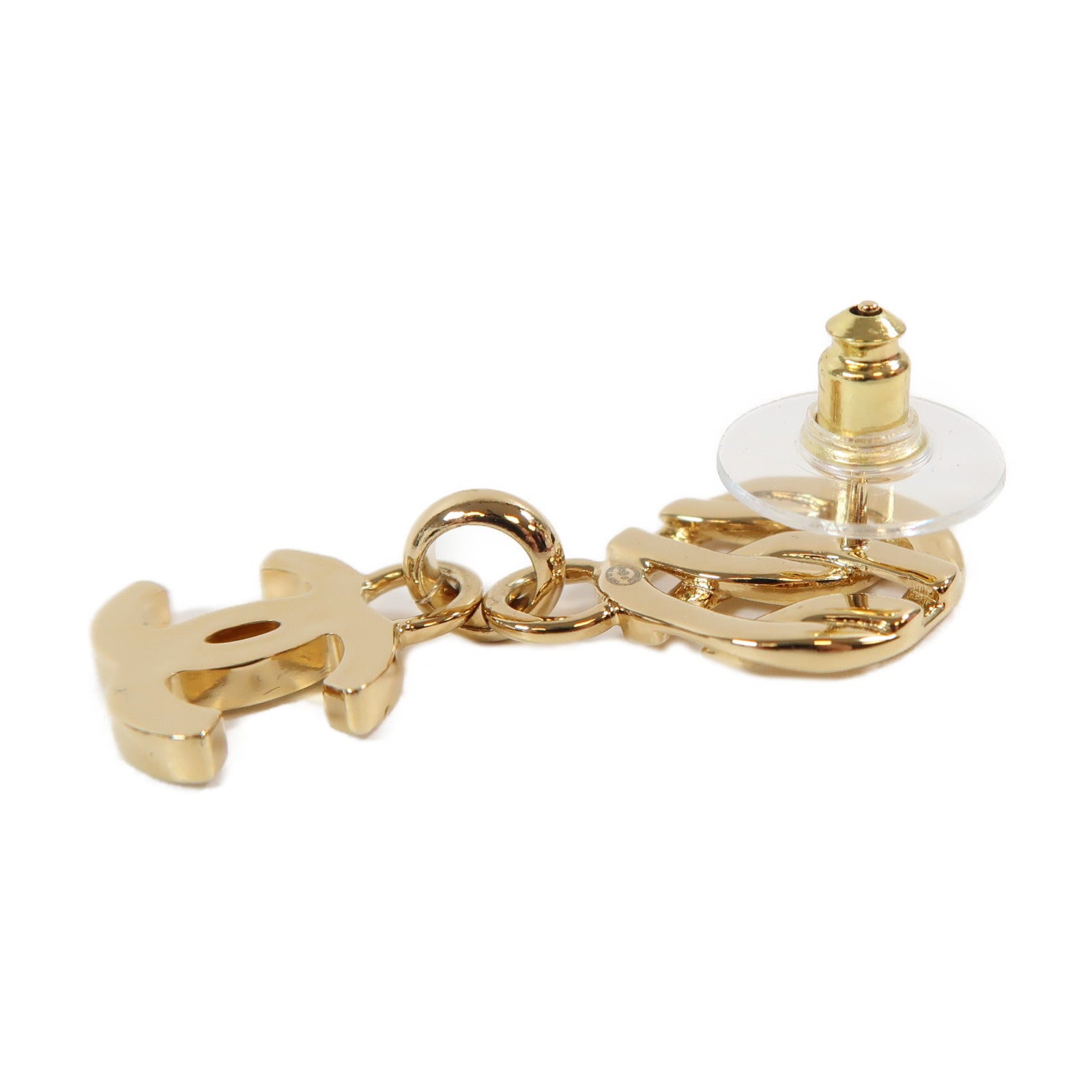 CHANEL 金屬Earrings耳環金色