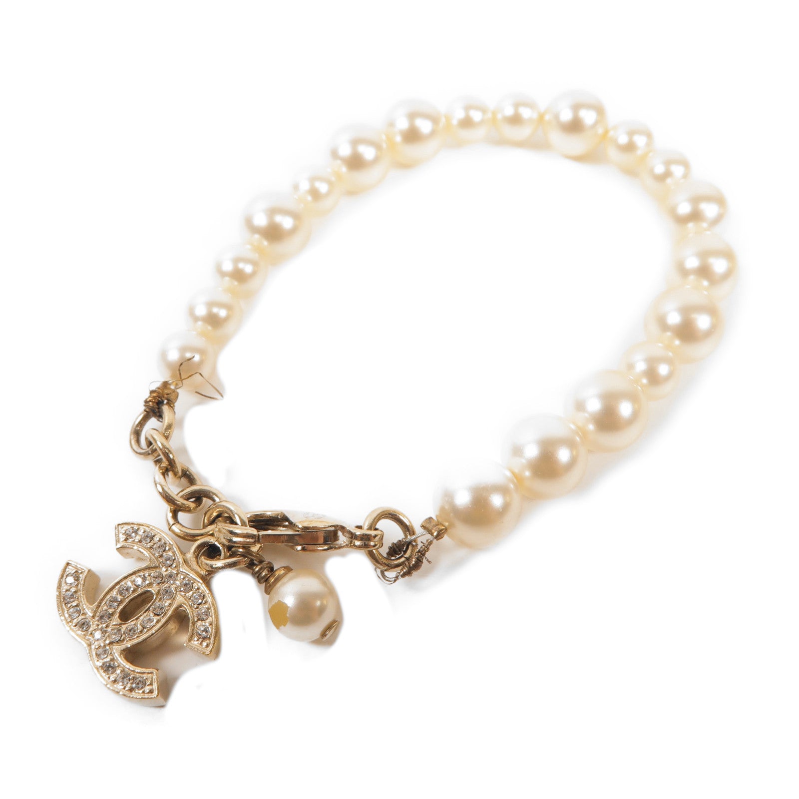 CHANEL PVC/金屬Bracelet手鏈