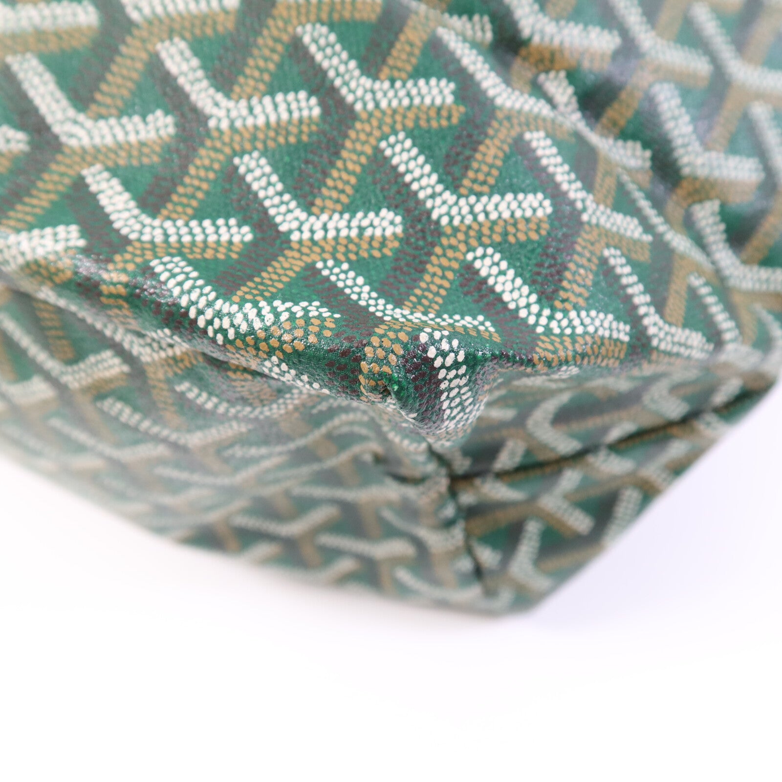 GOYARD 塗層帆布Saint Louis PM銀扣手挽袋