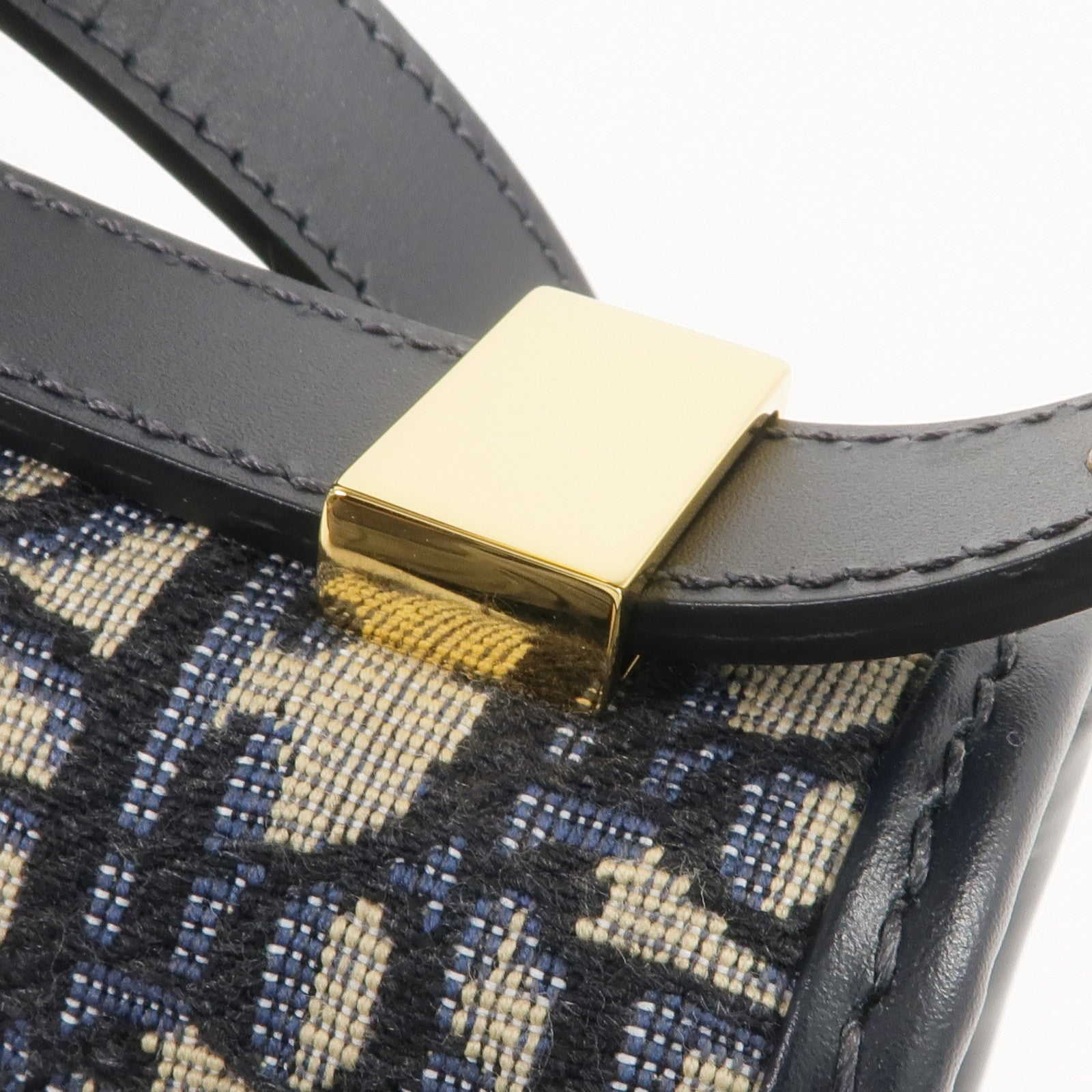 Dior 帆布Oblique 30 Montaigne金扣肩背袋