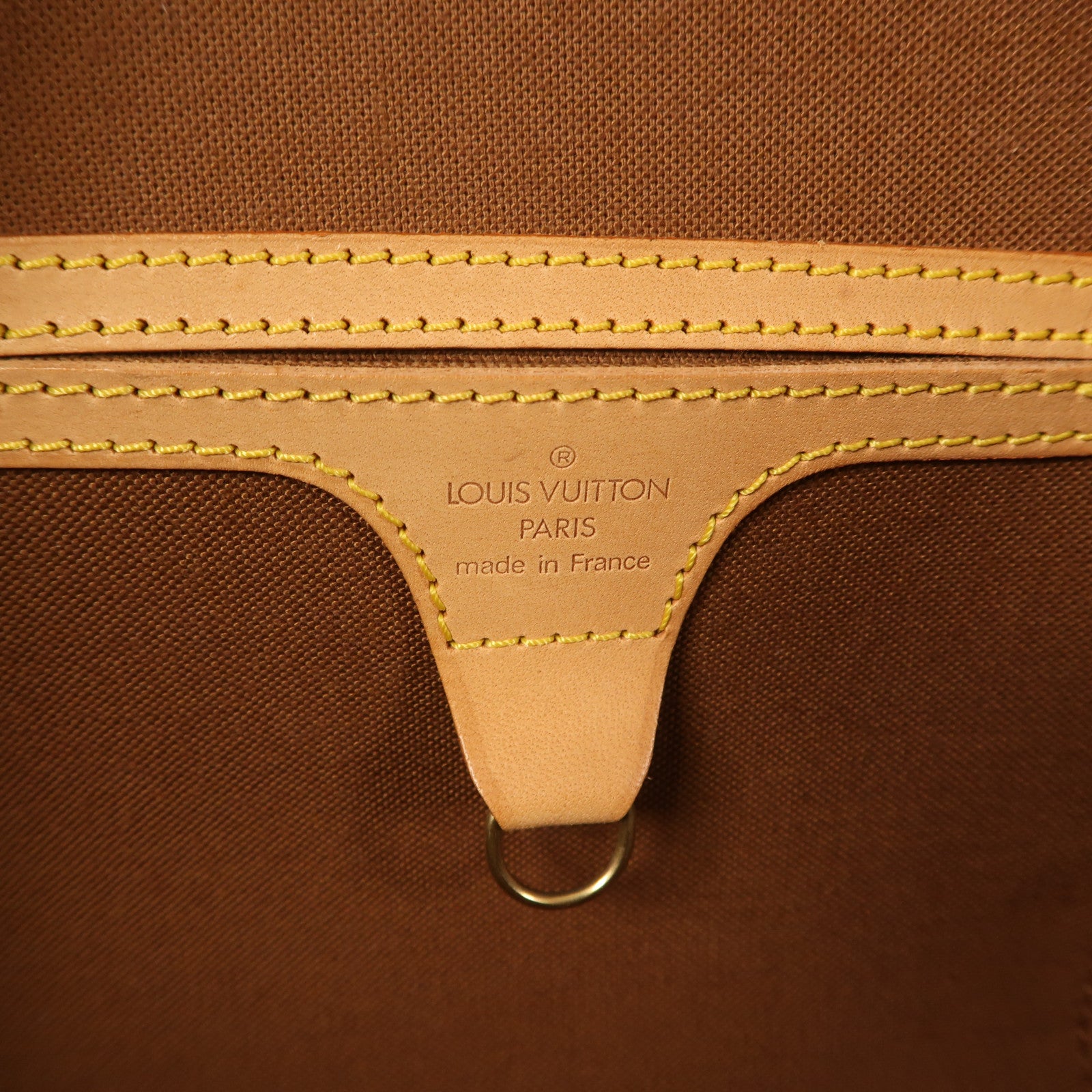 LOUIS VUITTON 【激減優惠】Monogram Ellipse MM金扣手挽袋啡色