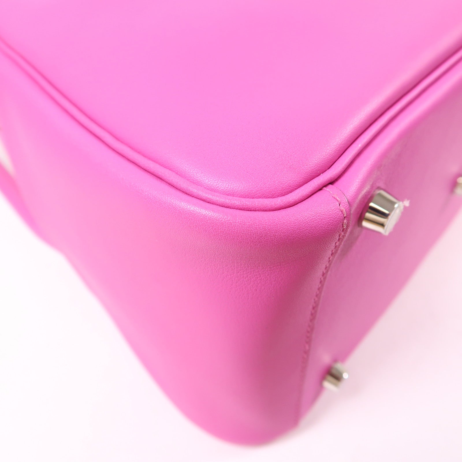 HERMES Swift皮革Lindy 26銀扣手挽肩背兩用袋