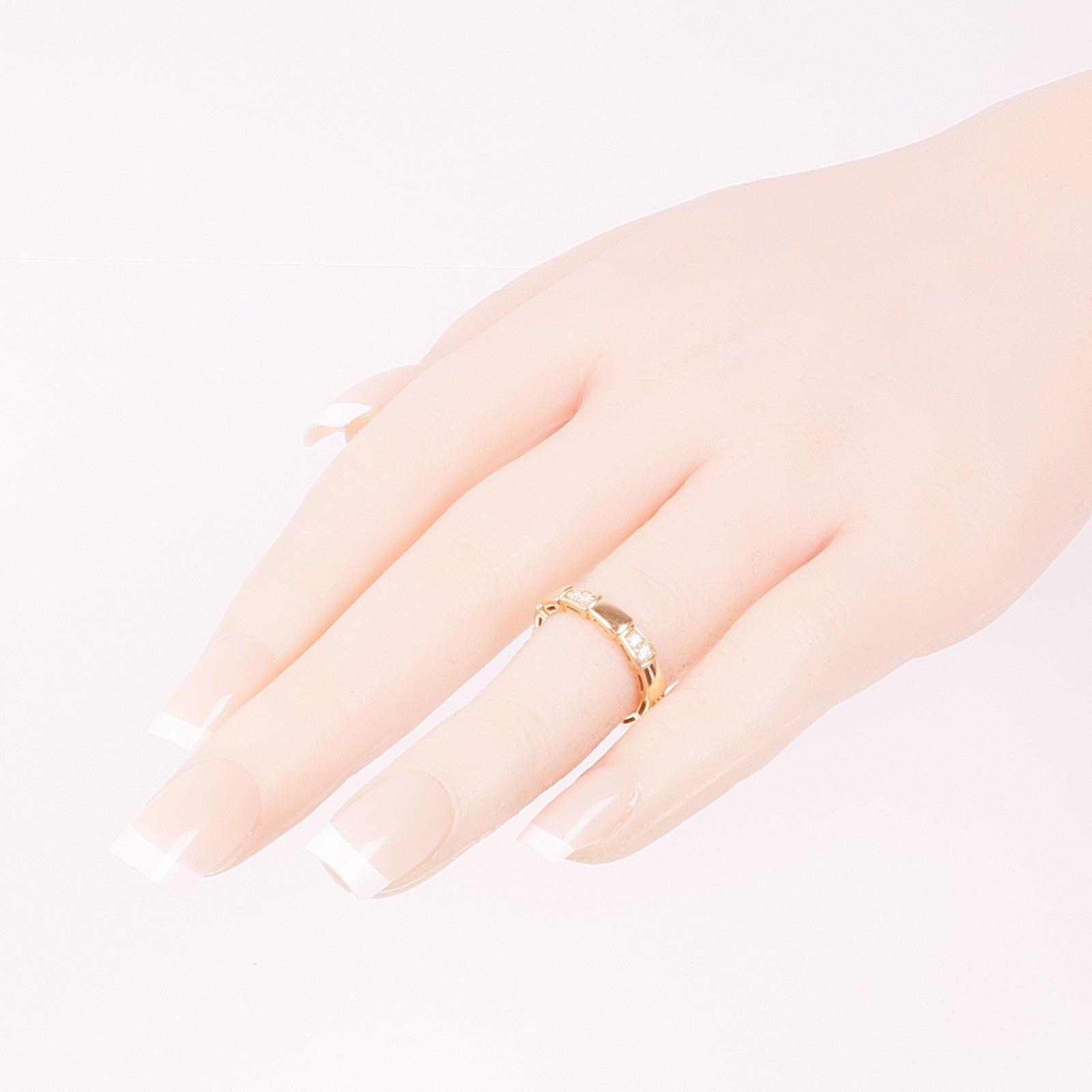 BVLGARI 18K玫瑰金Ring戒指US#4.25/BVLGARI#47