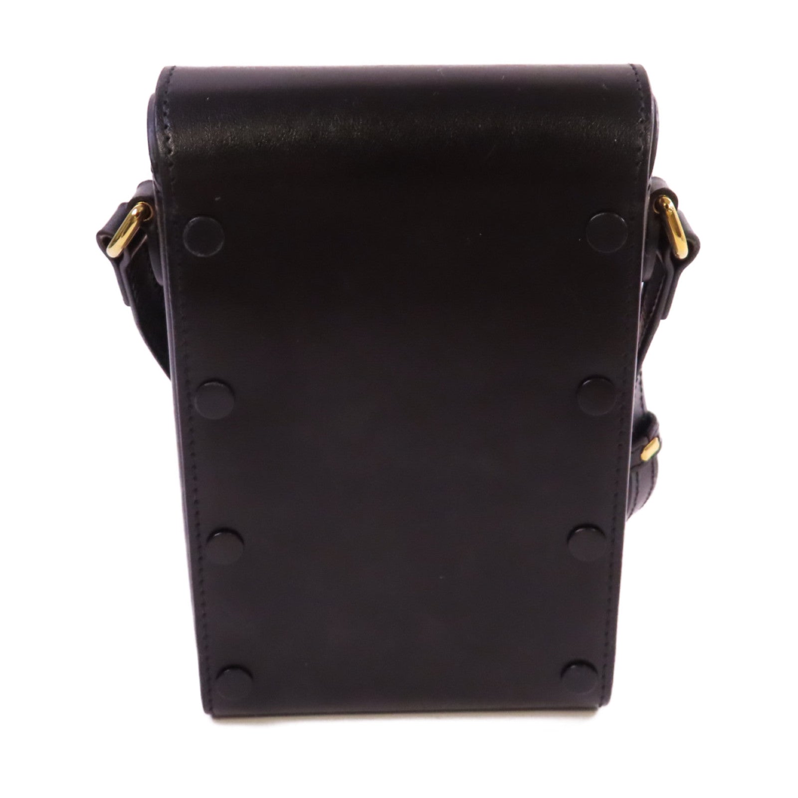 GUCCI 【激減優惠】牛皮皮革Horsebit 1955 Mini Shoulder Bag金扣肩背袋黑色