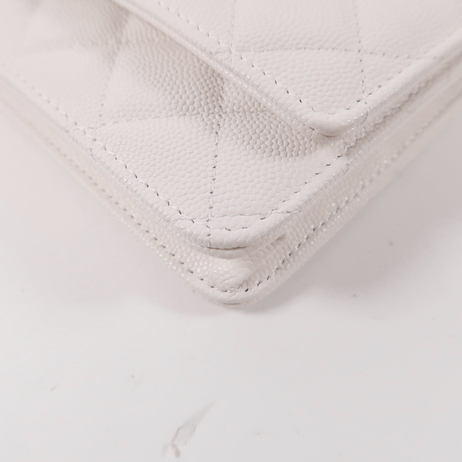 CHANEL 牛皮皮革WOC Wallet On Chain金扣鏈帶肩背袋