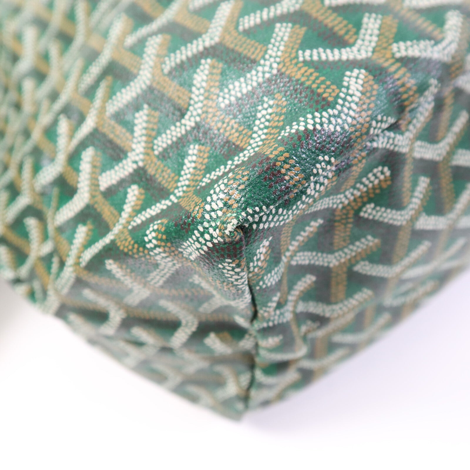 GOYARD 塗層帆布Saint Louis PM銀扣手挽袋