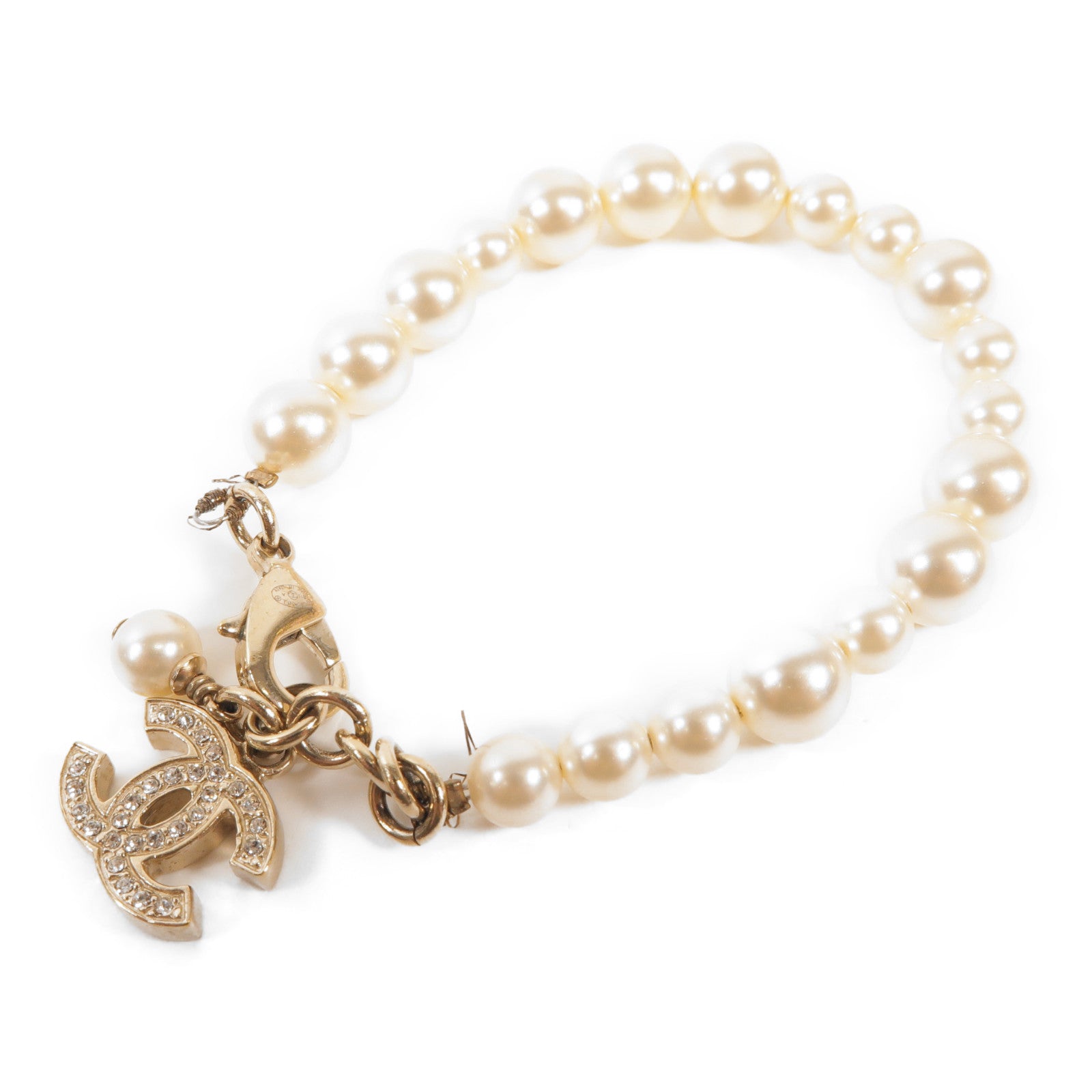 CHANEL PVC/金屬Bracelet手鏈