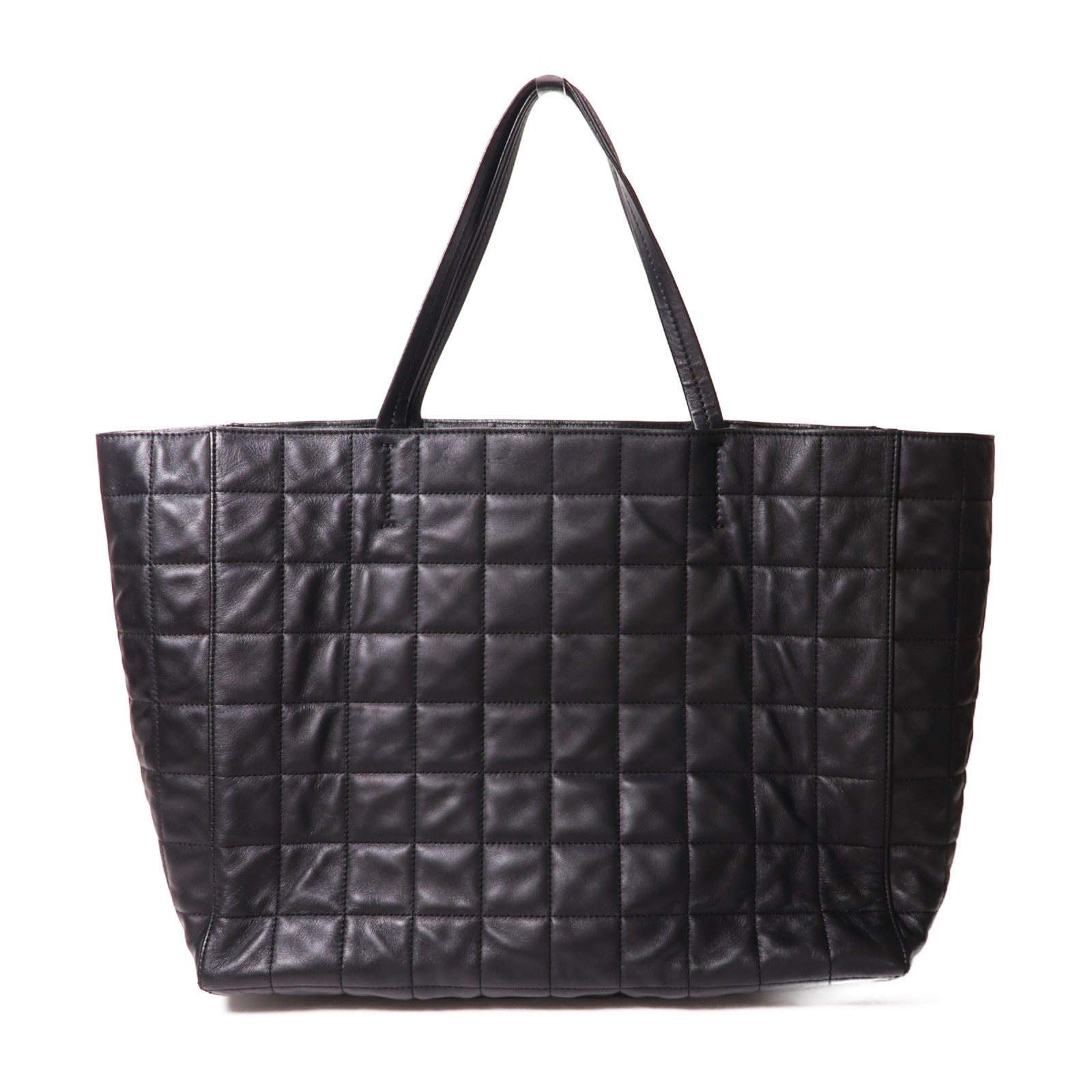 CELINE 羊皮皮革Shoulder Bag金扣肩背袋黑色