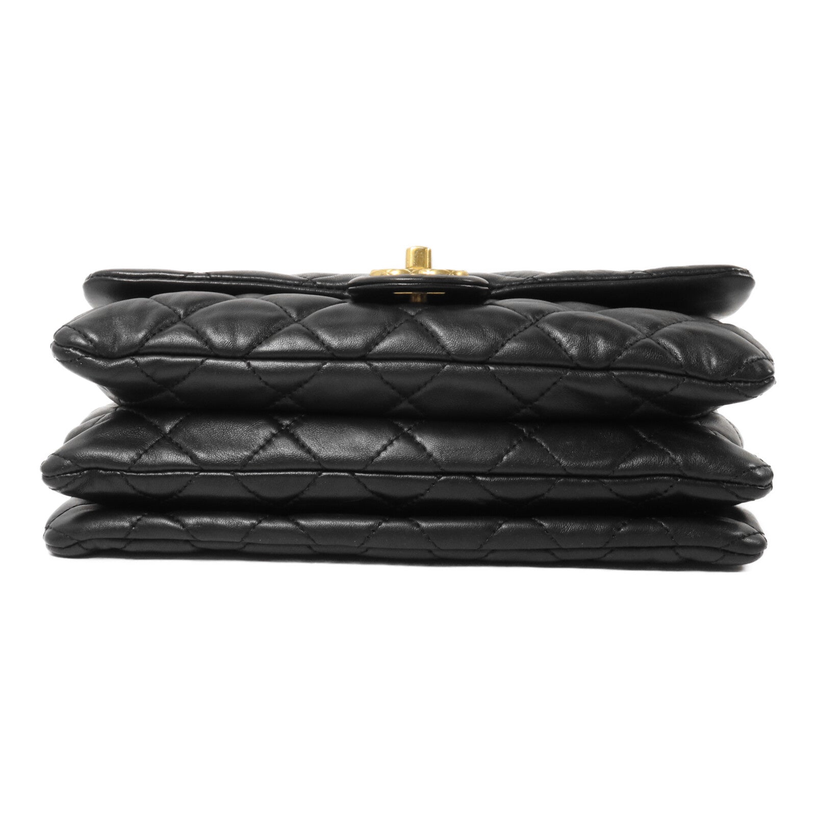 CHANEL 羊皮皮革Chain Shoulder鏈帶肩背袋