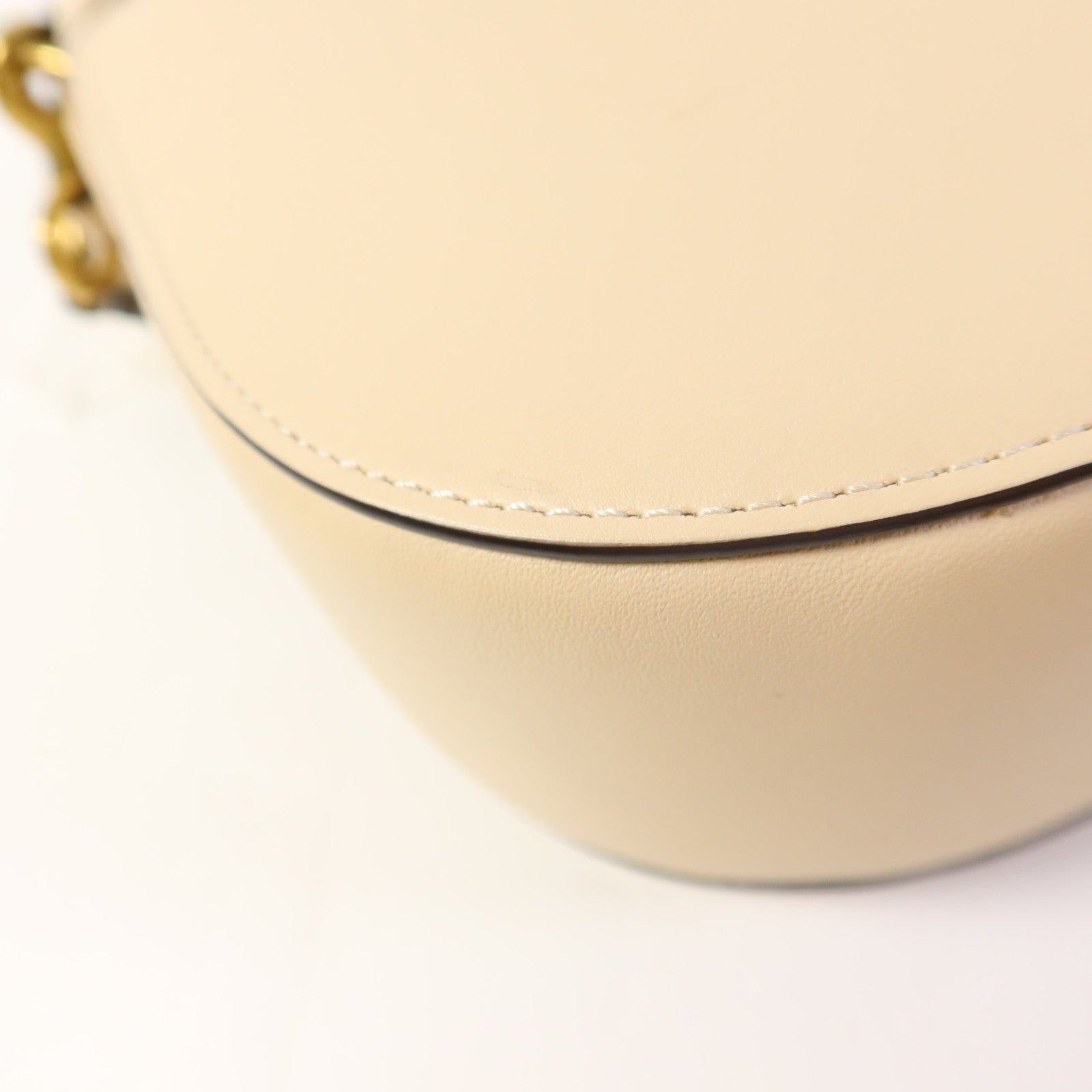 COACH 皮革Shoulder Bag金扣肩背袋