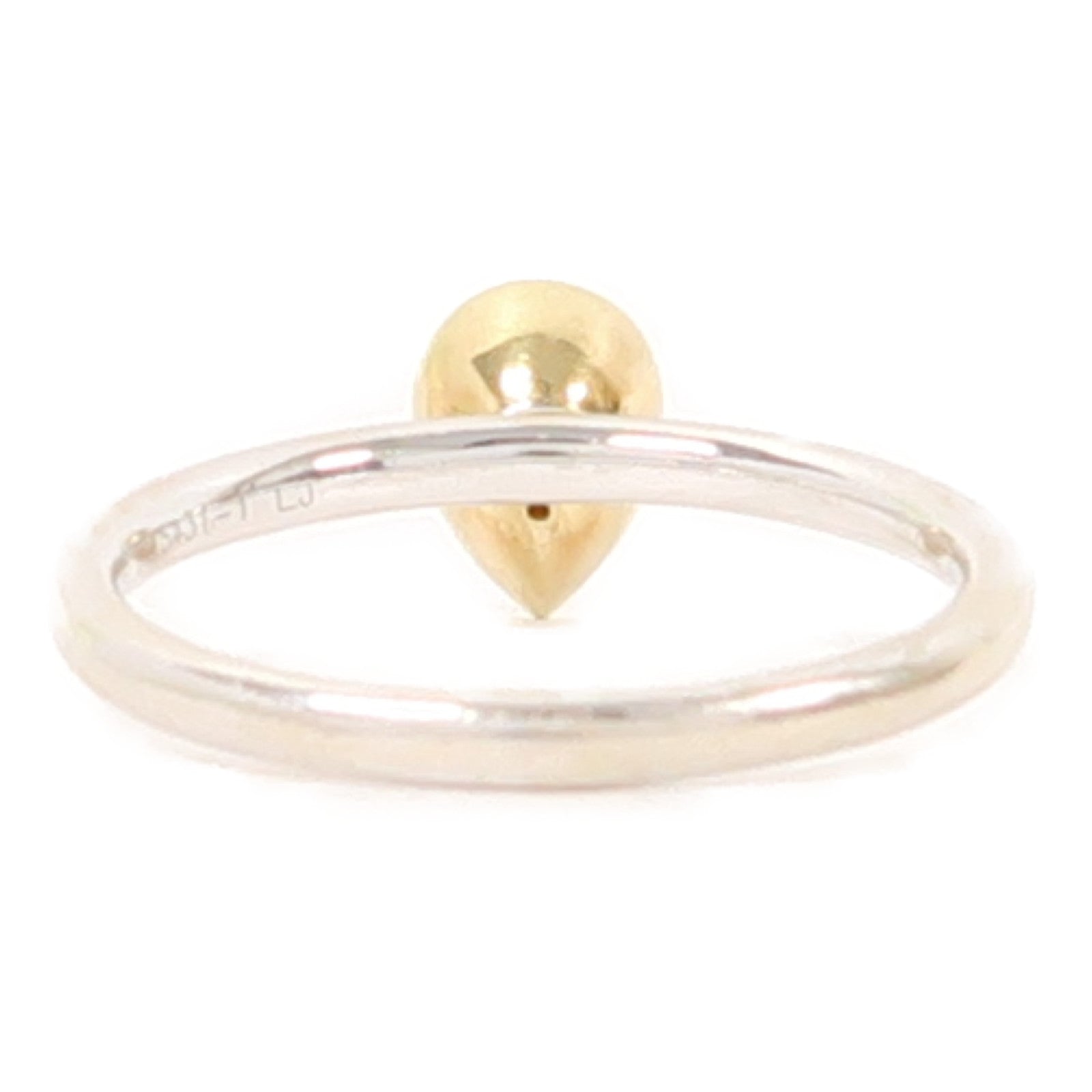 JEWELRY 【激減優惠】18K白金/18K黃金Diamond 2.6g0.61ct鑽石戒指US#6.75
