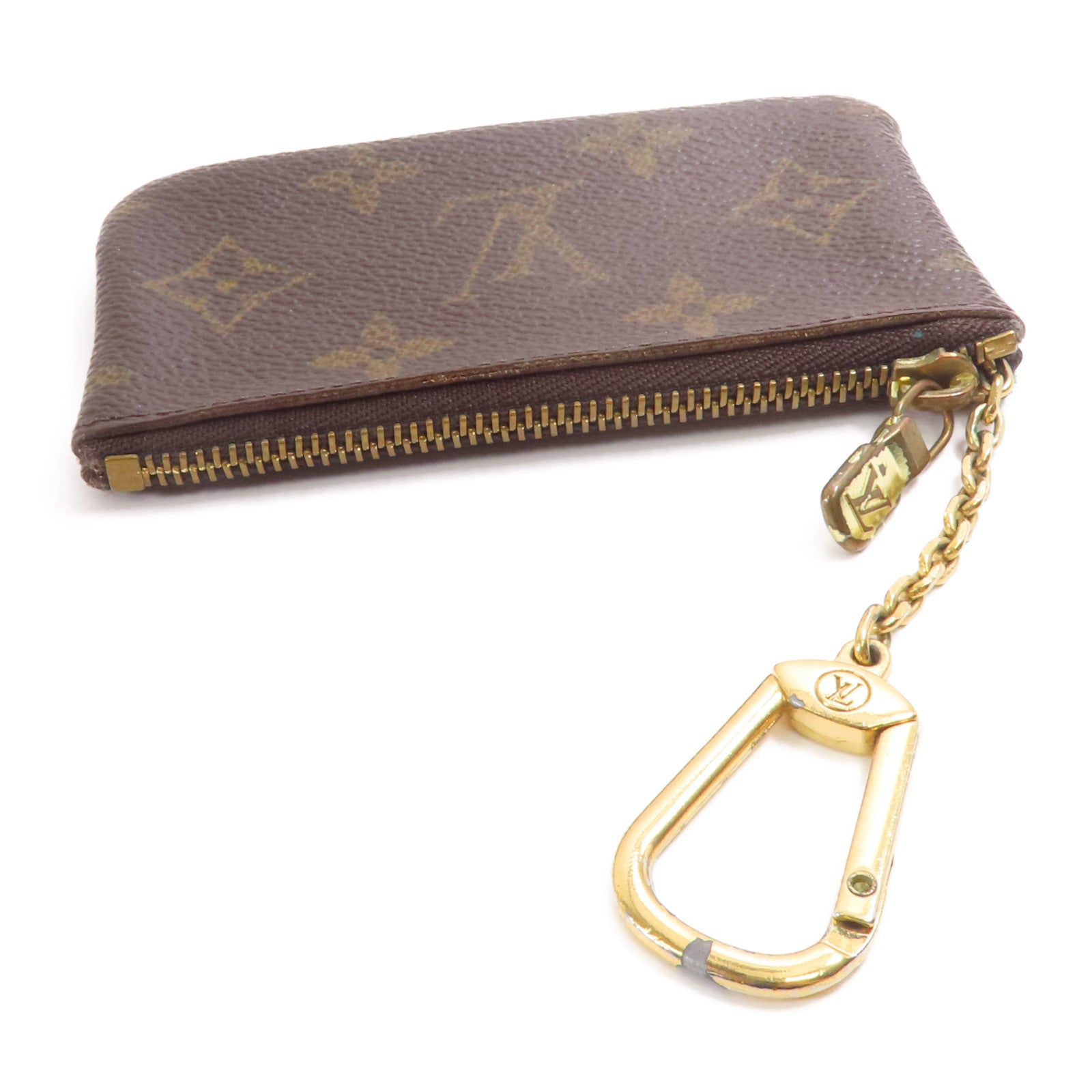 LOUIS VUITTON Monogram Key Pouch金扣鎖匙包