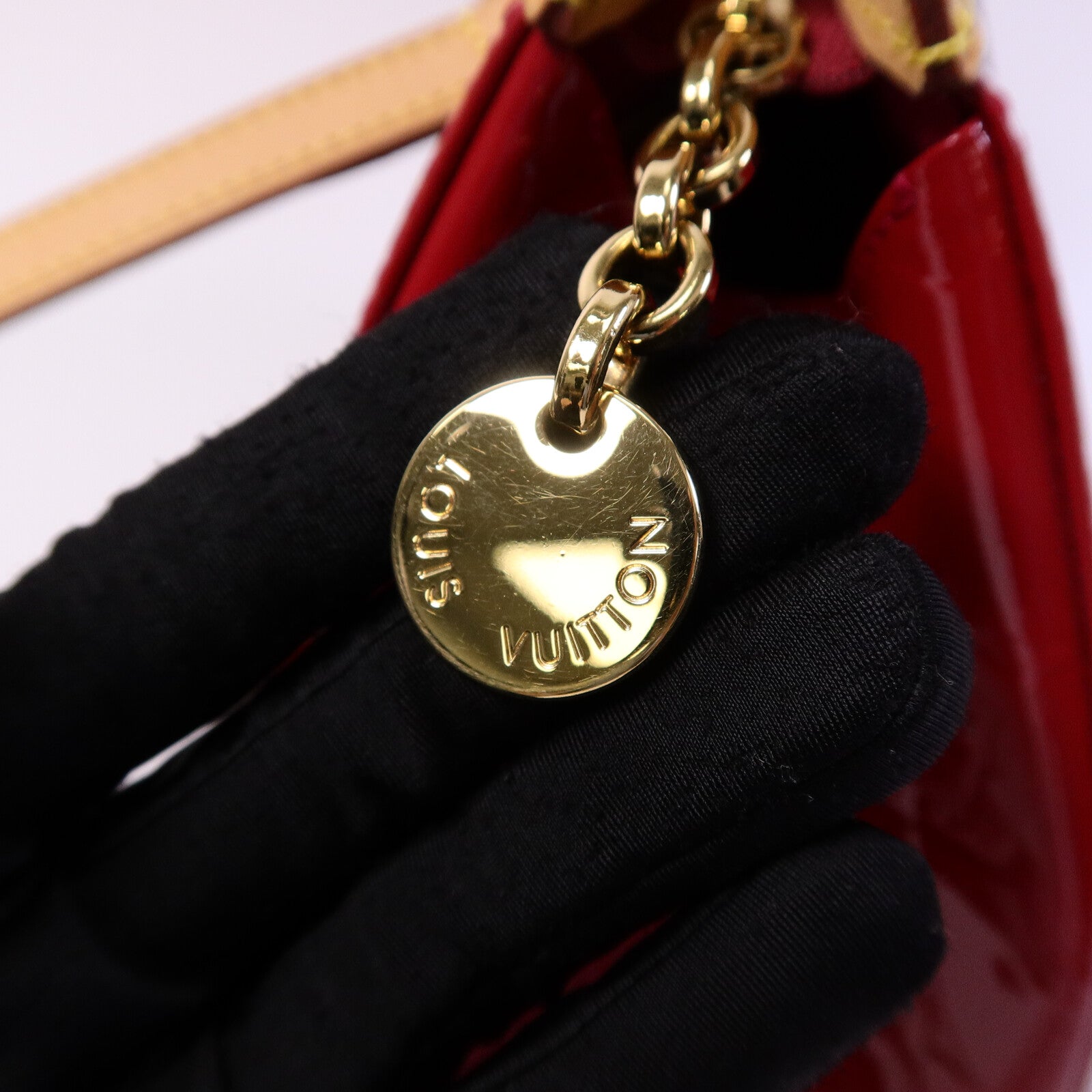 LOUIS VUITTON Monogram Vernis Brea MM手挽袋