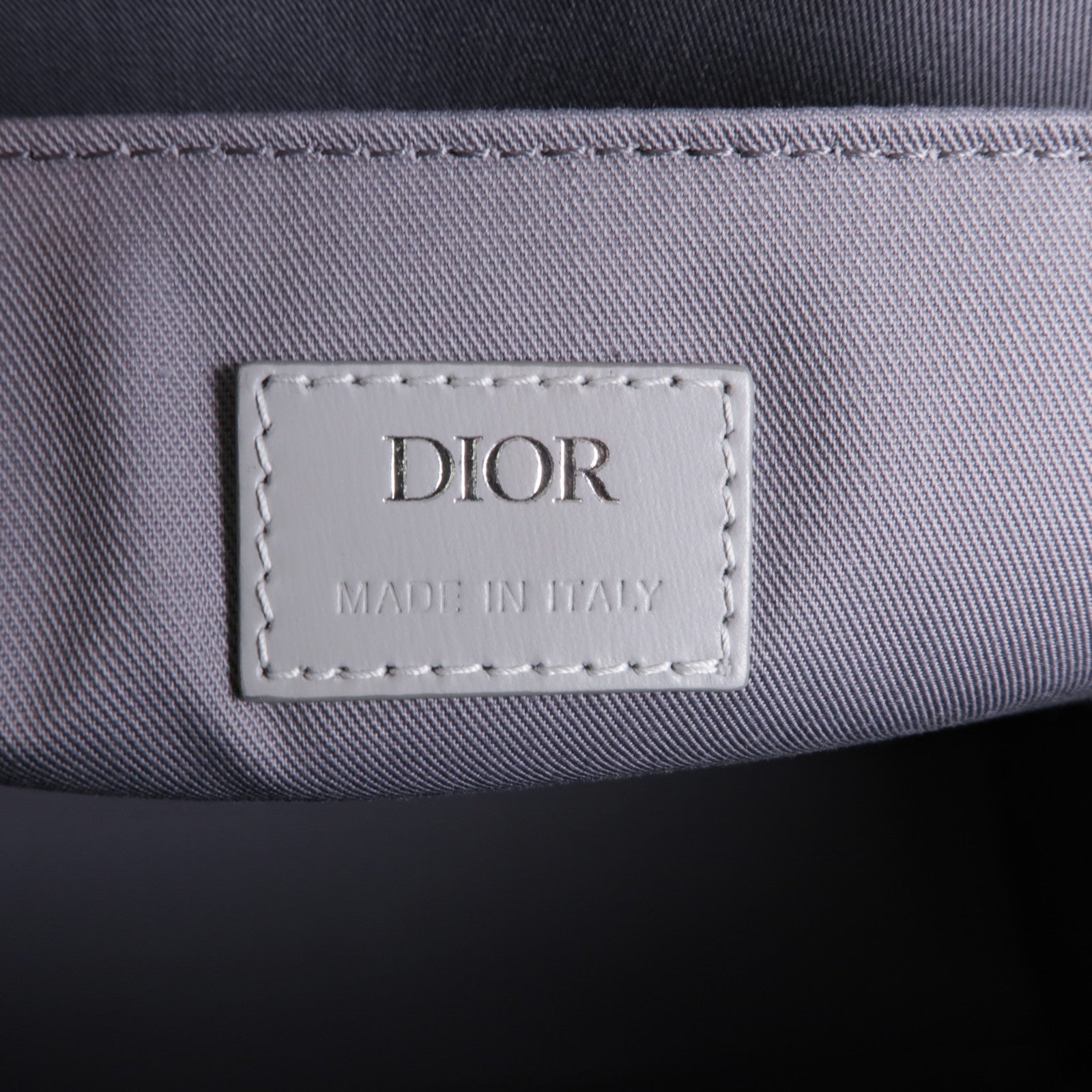 Dior 塗層帆布Shoulder Tote銀扣肩背袋/手挽袋