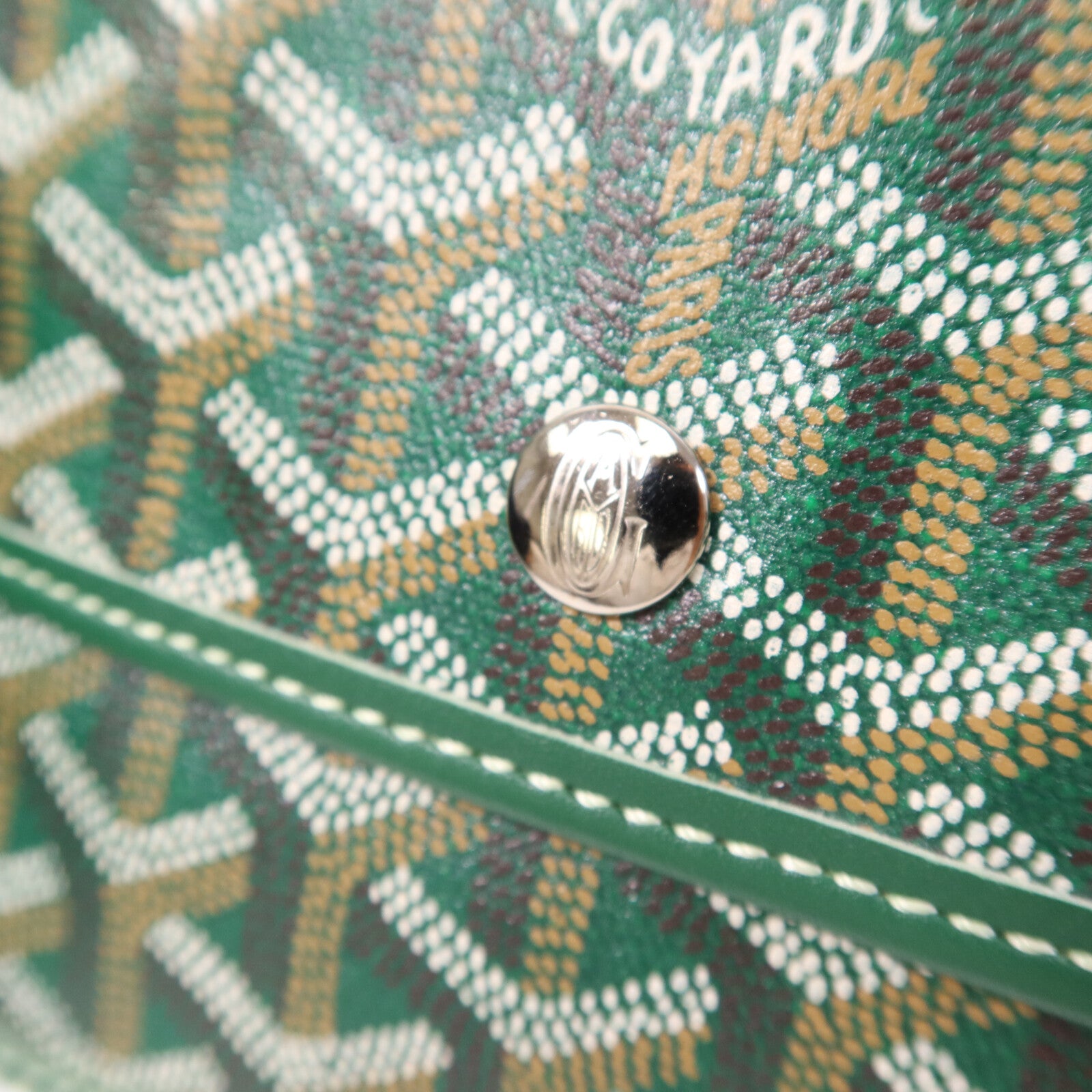 GOYARD 塗層帆布Saint Louis PM銀扣手挽袋