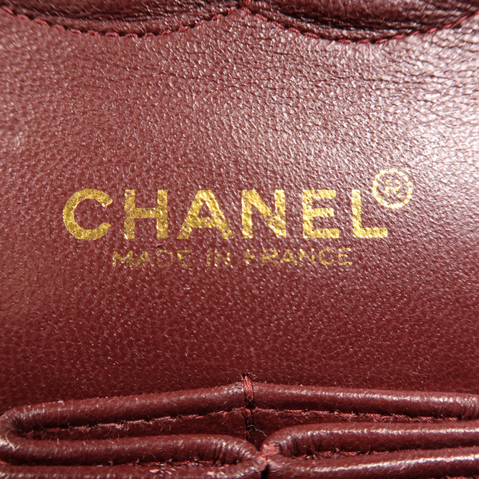 CHANEL 羊皮皮革Vintage Classic 11.12金扣鏈帶肩背袋