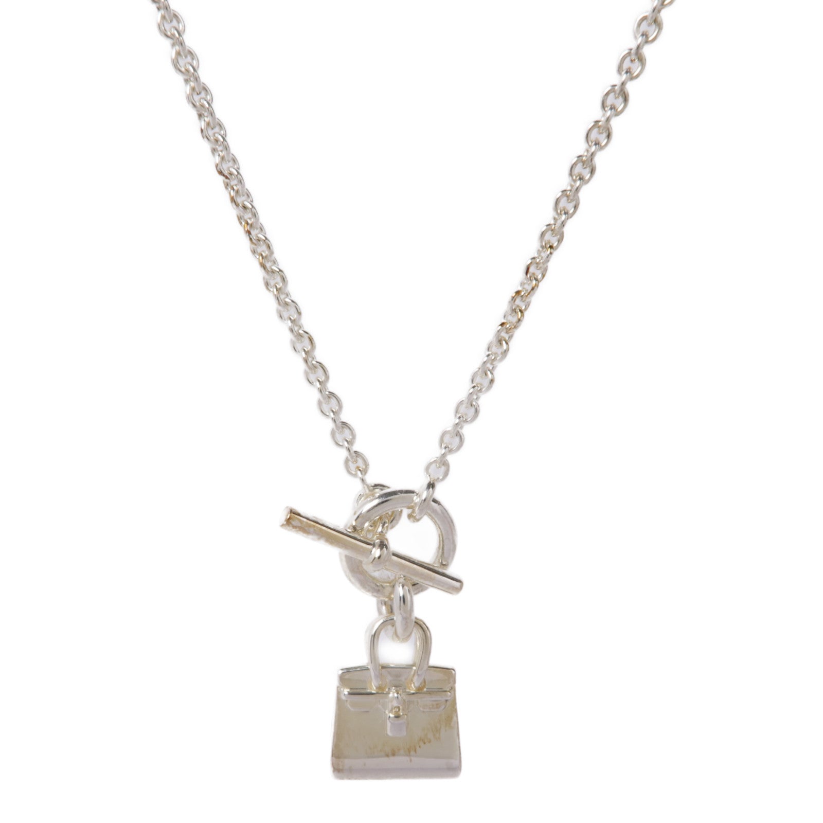HERMES 925純銀Amulettes Birkin Pendant項鍊