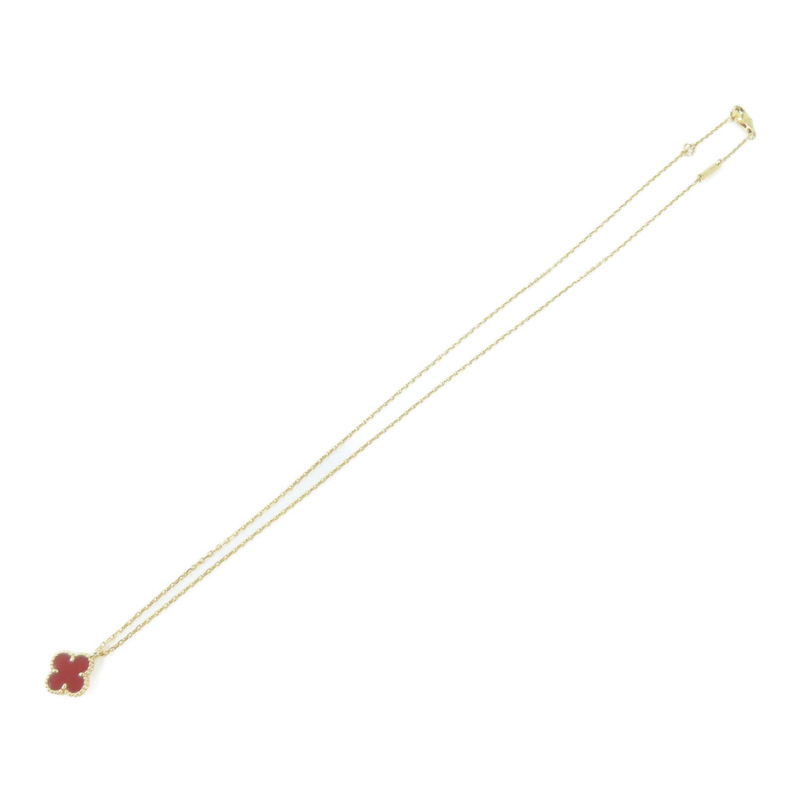 Van Cleef & Arpels 18K黃金Sweet Alhambra Necklace項鍊#40cm