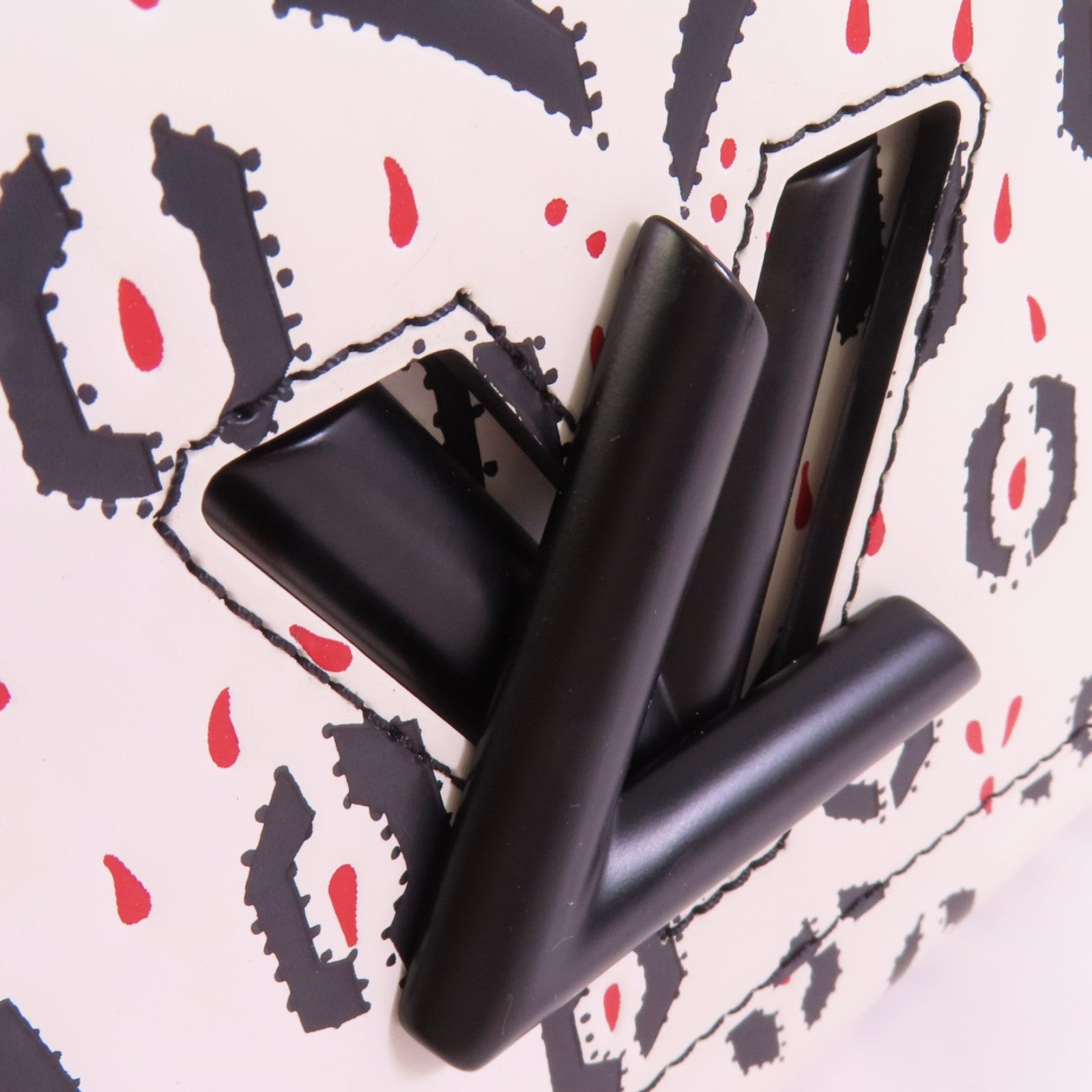 LOUIS VUITTON 牛皮皮革Graphic Print Twist MM肩背袋