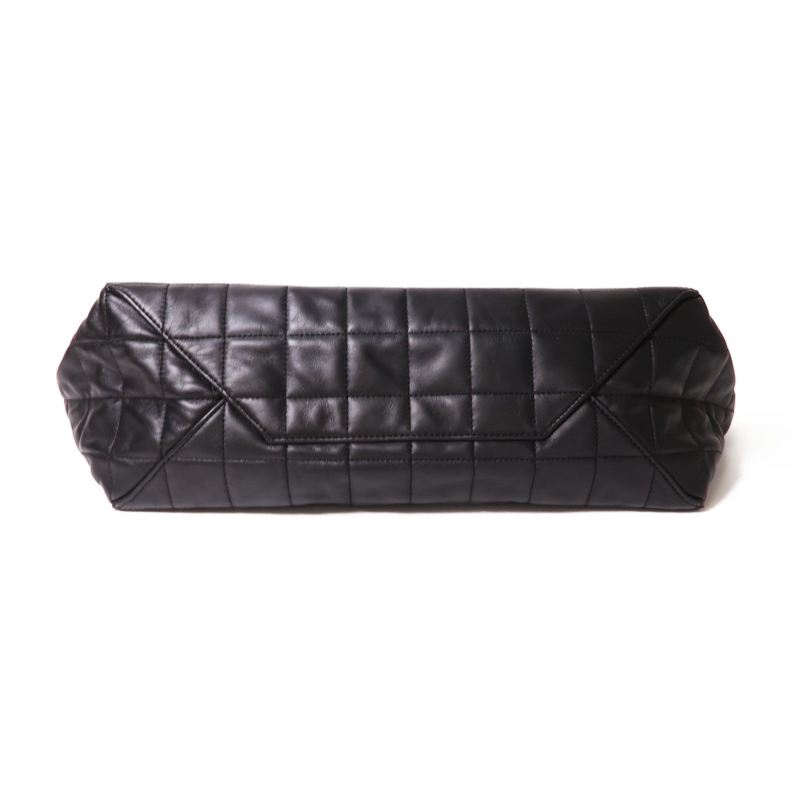 CELINE 羊皮皮革Shoulder Bag金扣肩背袋黑色