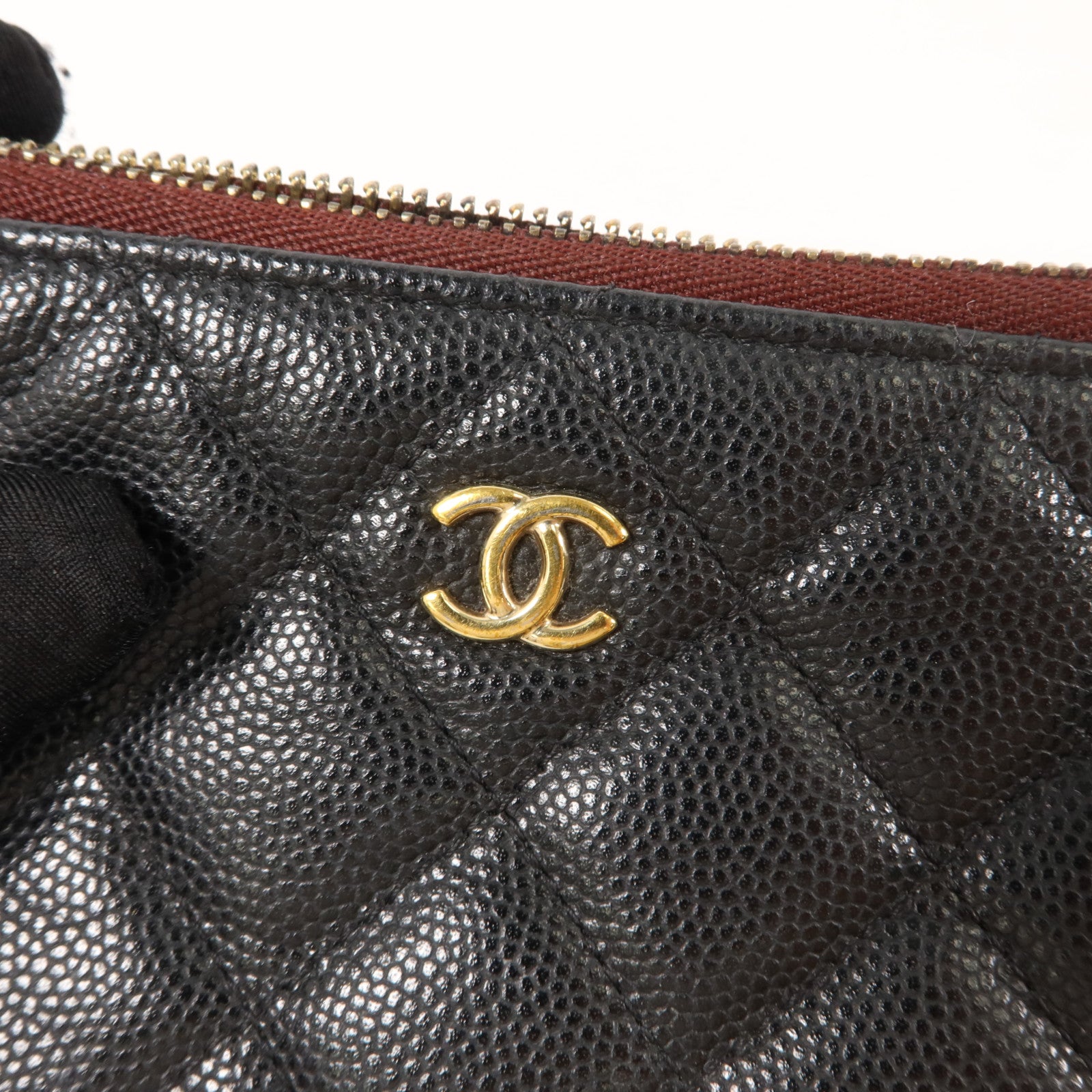 CHANEL 牛皮皮革Classic Small Zipper Pouch