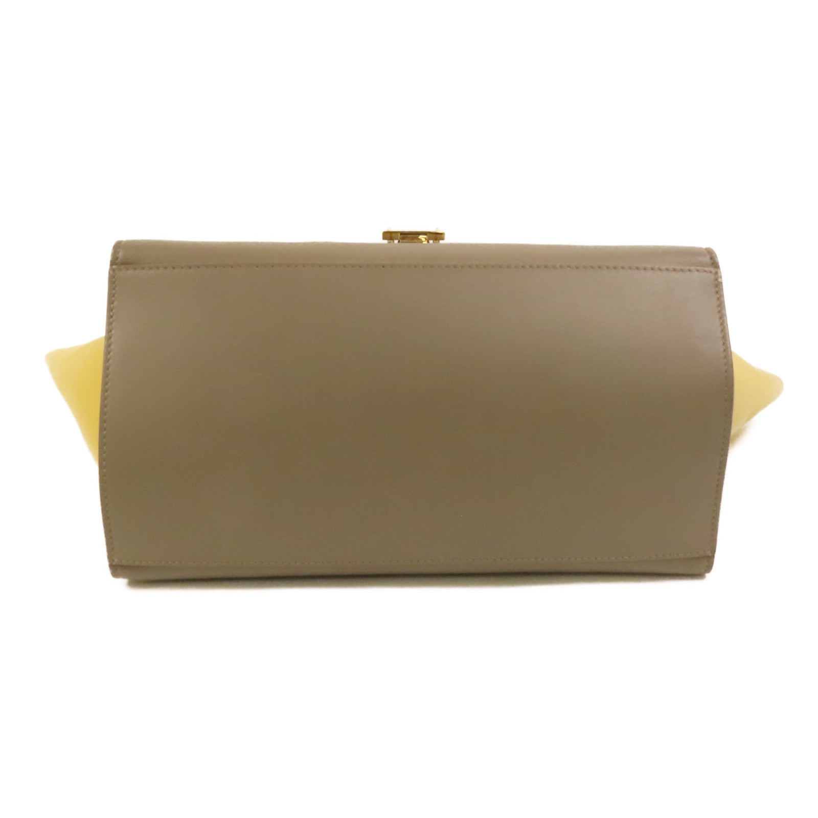 CELINE 牛皮皮革Trapeze金扣手挽肩背兩用袋