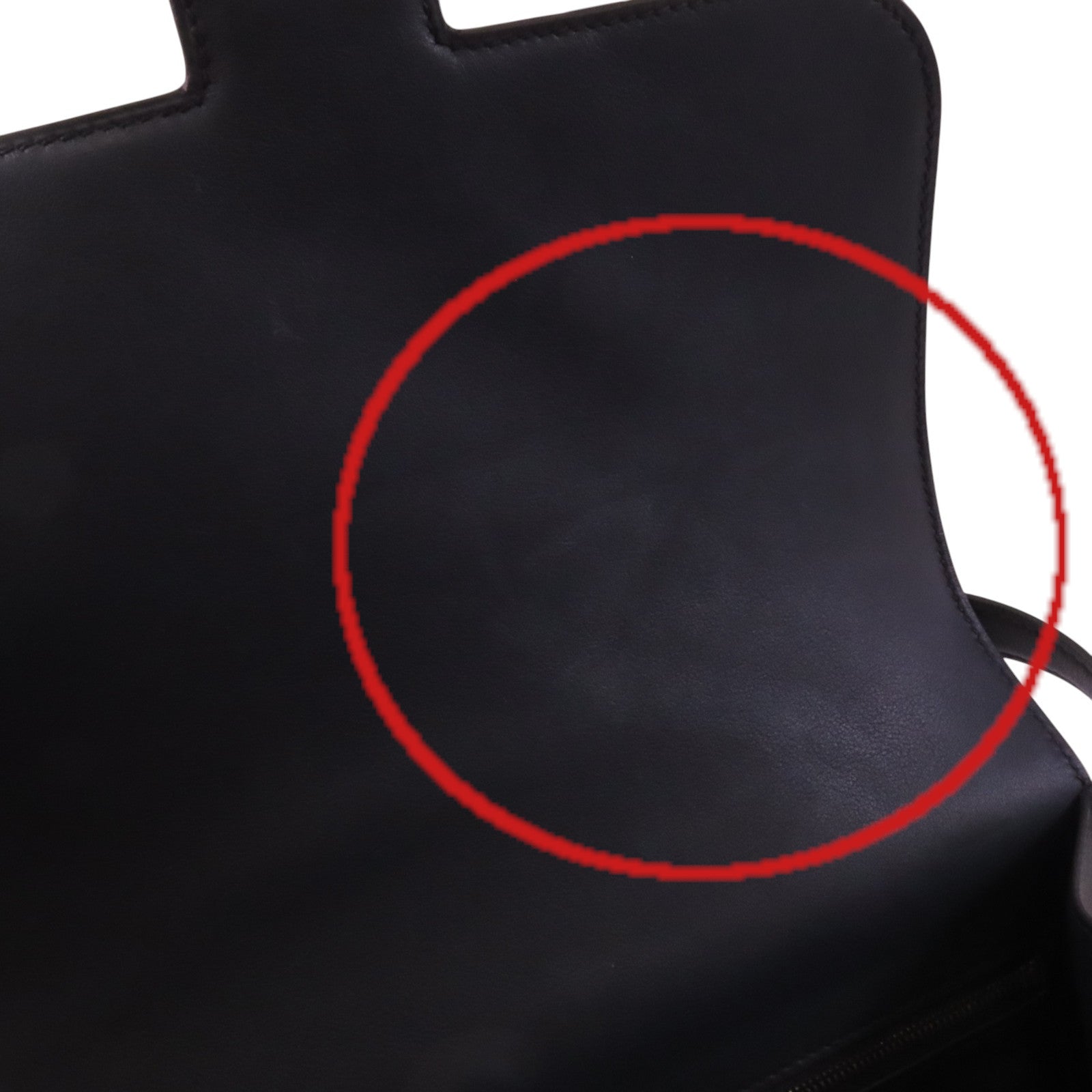 HERMES Evercolor皮革Constance 24金扣肩背袋