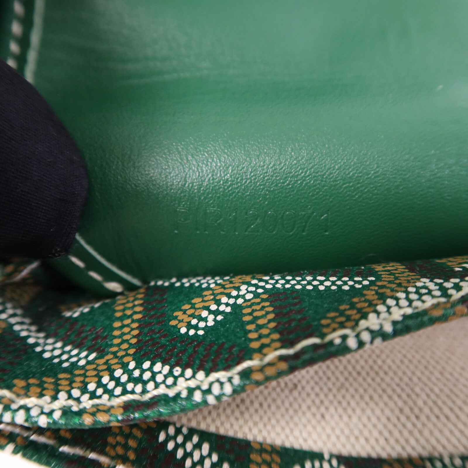 GOYARD 塗層帆布Saint Louis PM銀扣手挽袋