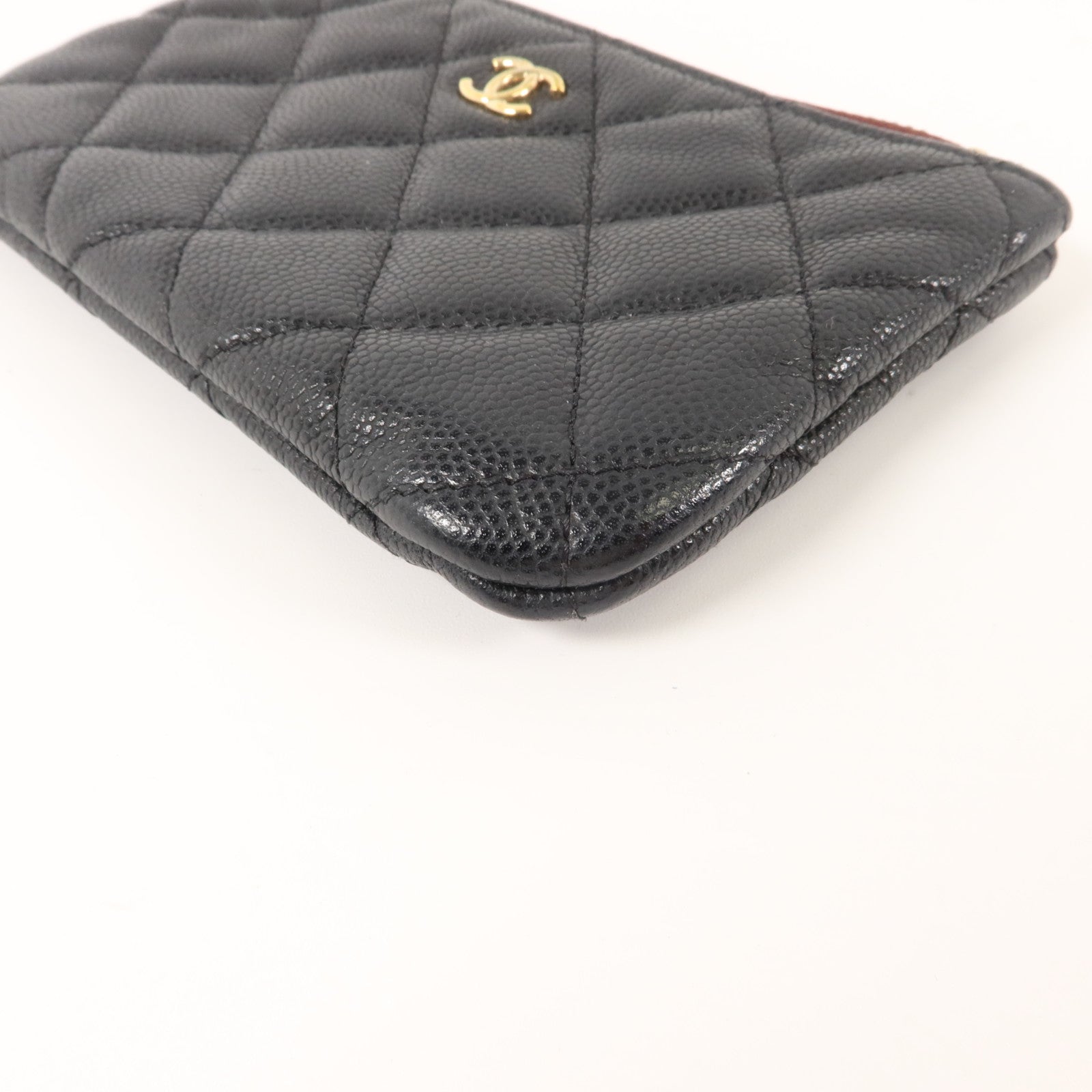 CHANEL 牛皮皮革Classic Small Zipper Pouch
