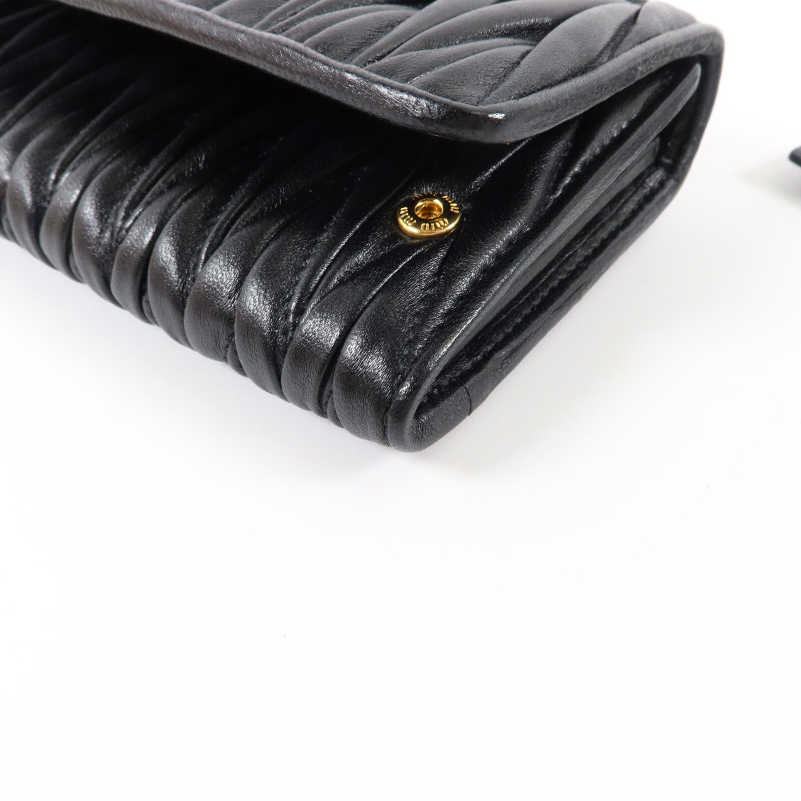 Miu Miu 牛皮皮革Long Wallet長錢包