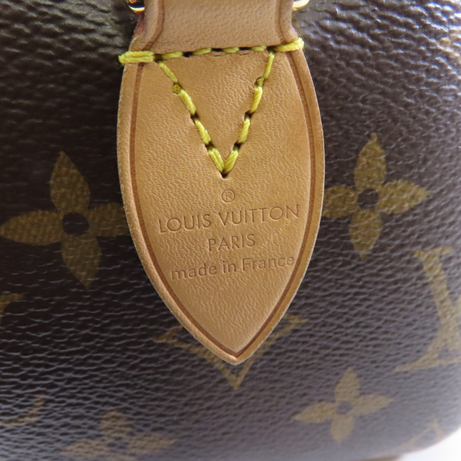 LOUIS VUITTON Monogram Speedy 20金扣手挽肩背兩用袋啡色
