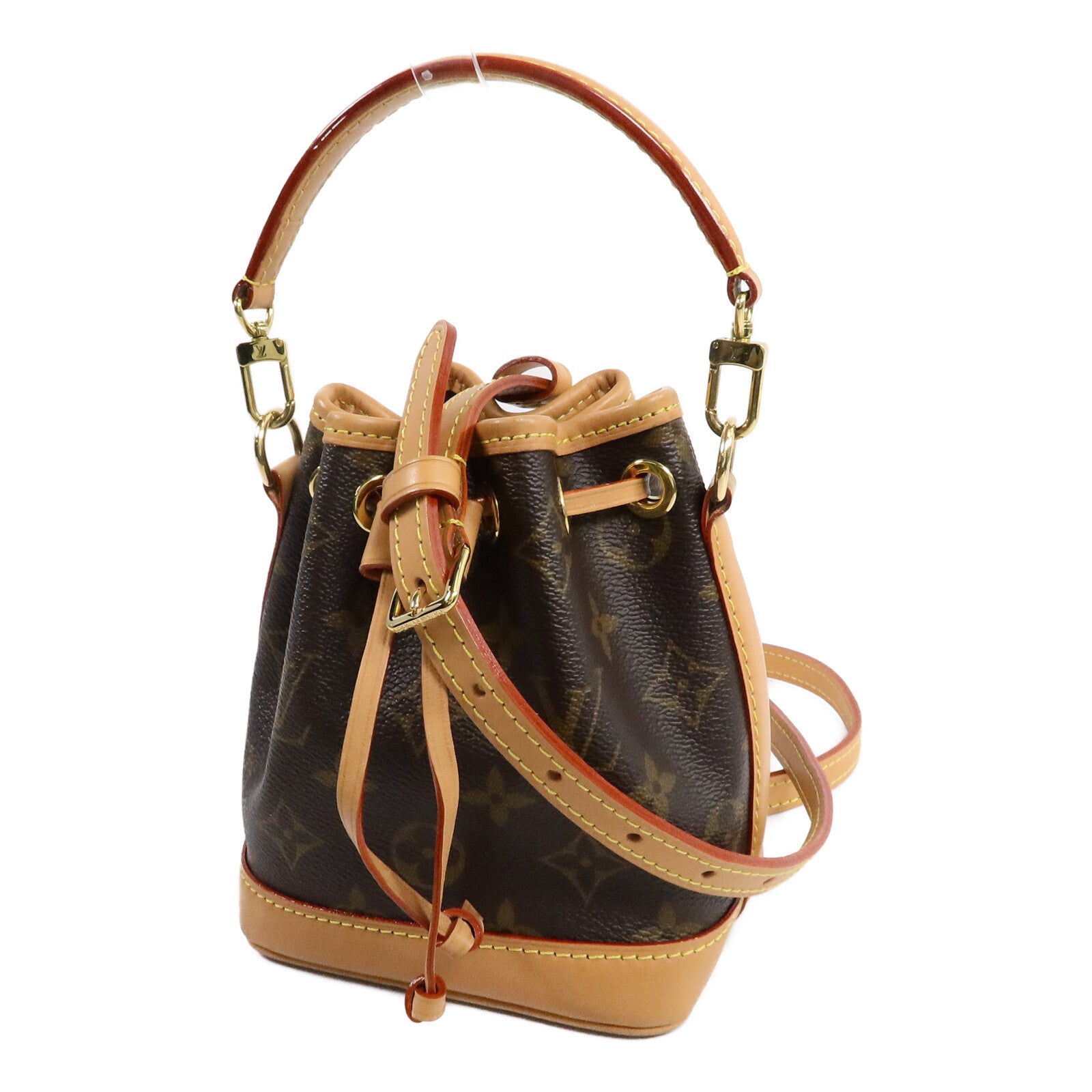 LOUIS VUITTON Monogram Nano Noe手挽肩背兩用袋