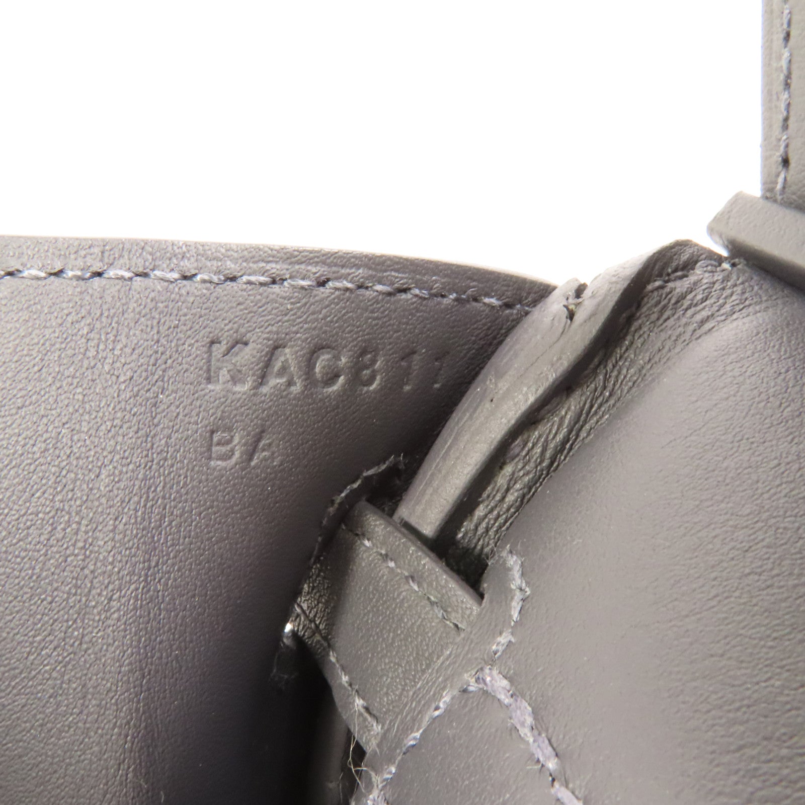 HERMES Swift皮革Birkin 25金扣手挽袋Ardoise