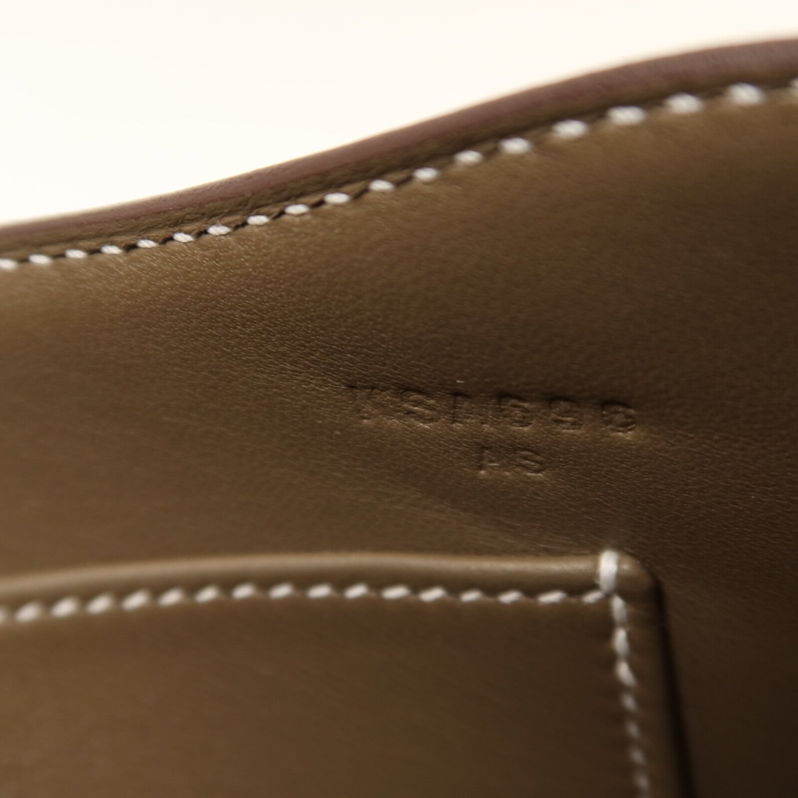 HERMES Epsom皮革Constance Elan金扣肩背袋Etoupe