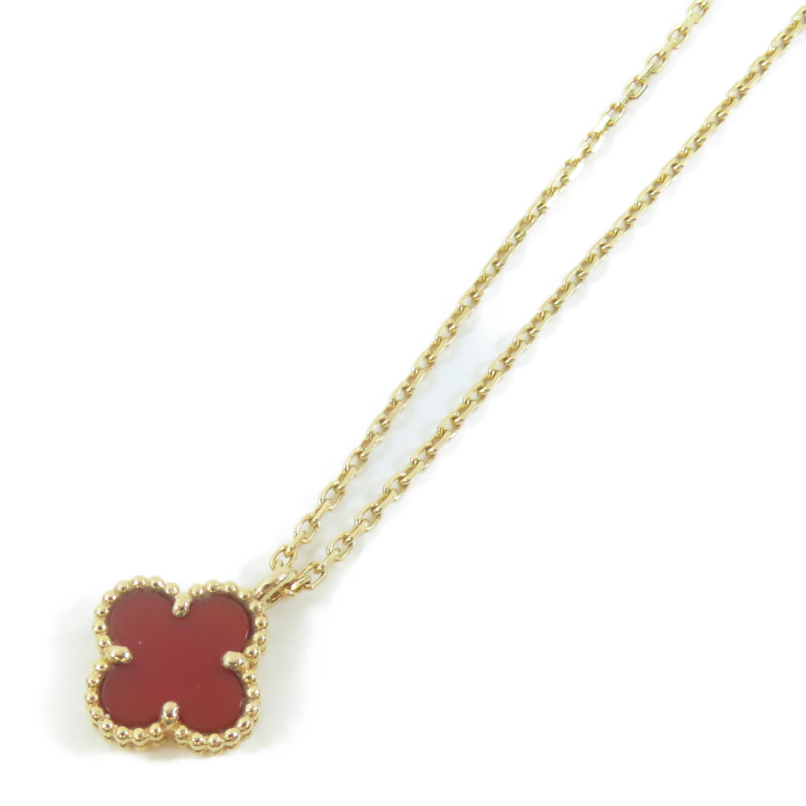 Van Cleef & Arpels 18K黃金Sweet Alhambra Necklace項鍊#40cm