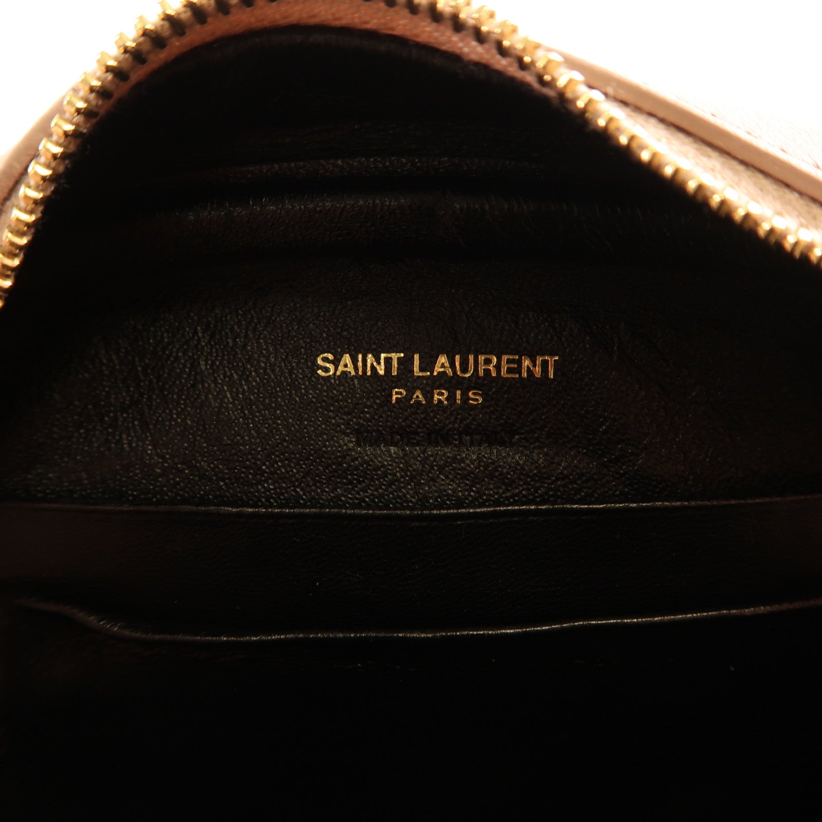 SAINT LAURENT 牛皮皮革Shoulder Bag金扣肩背袋