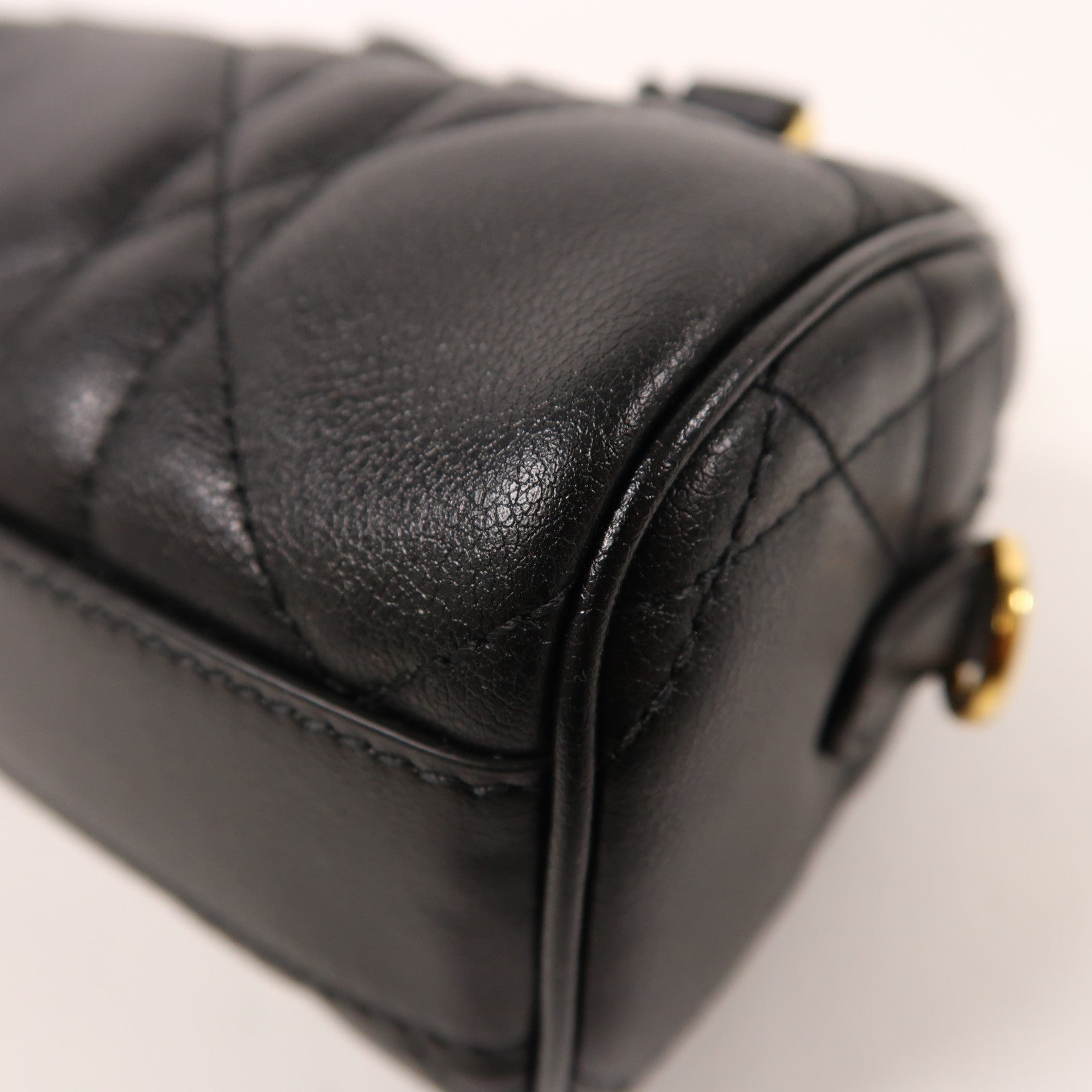 Dior 牛皮皮革2 Way Shoulder金扣手挽肩背兩用袋