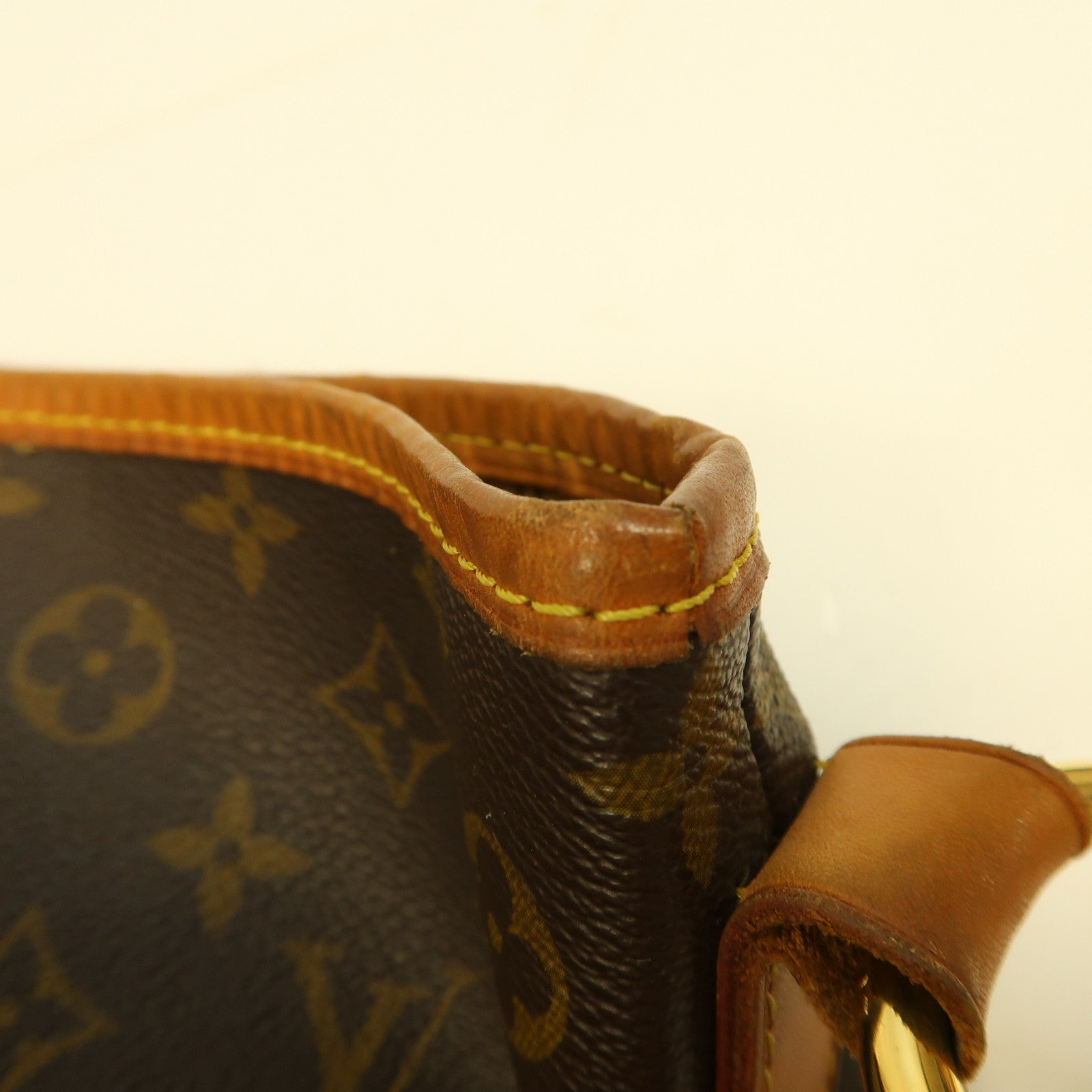 LOUIS VUITTON 【激減優惠】Monogram Delightful MM金扣肩背袋啡色