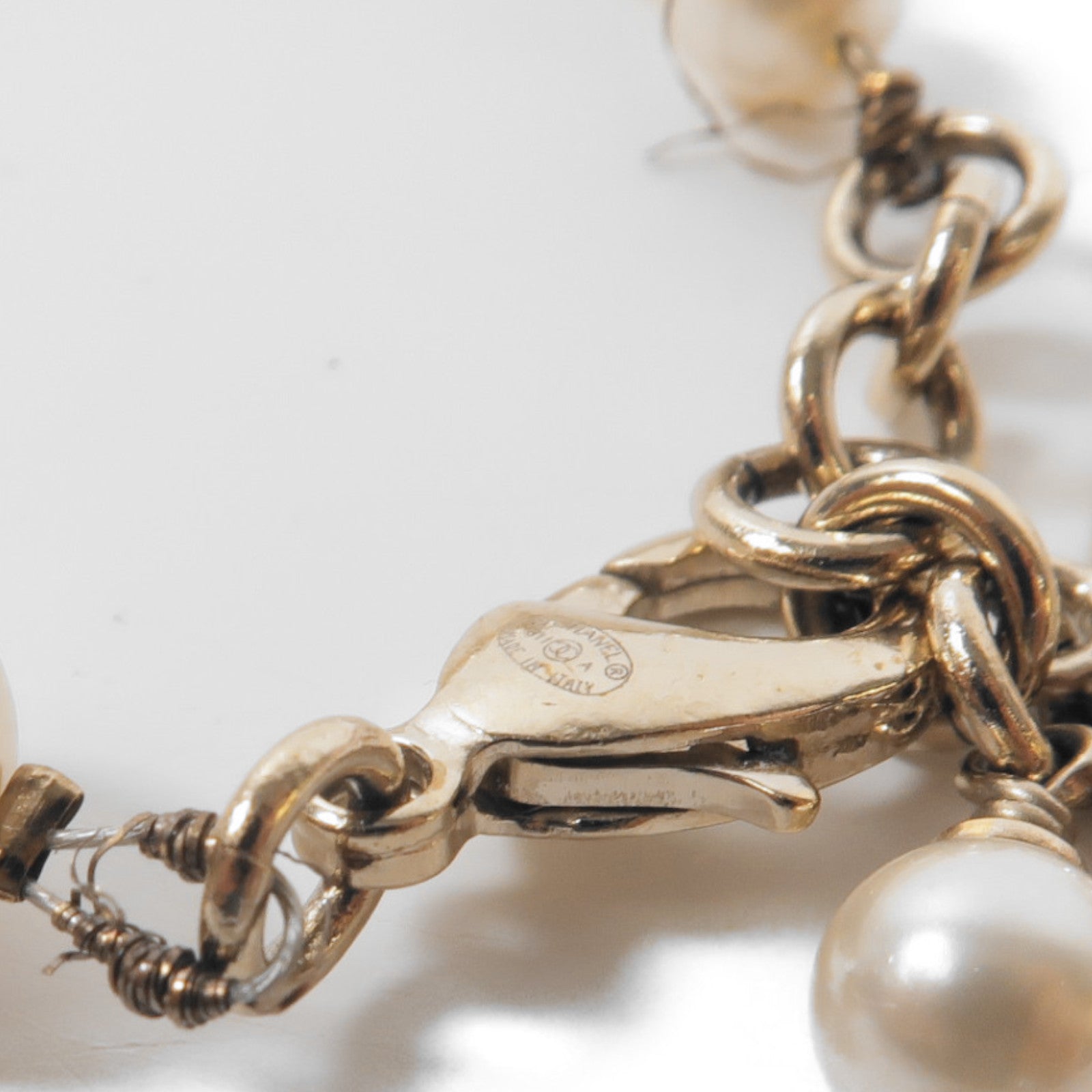 CHANEL PVC/金屬Bracelet手鏈