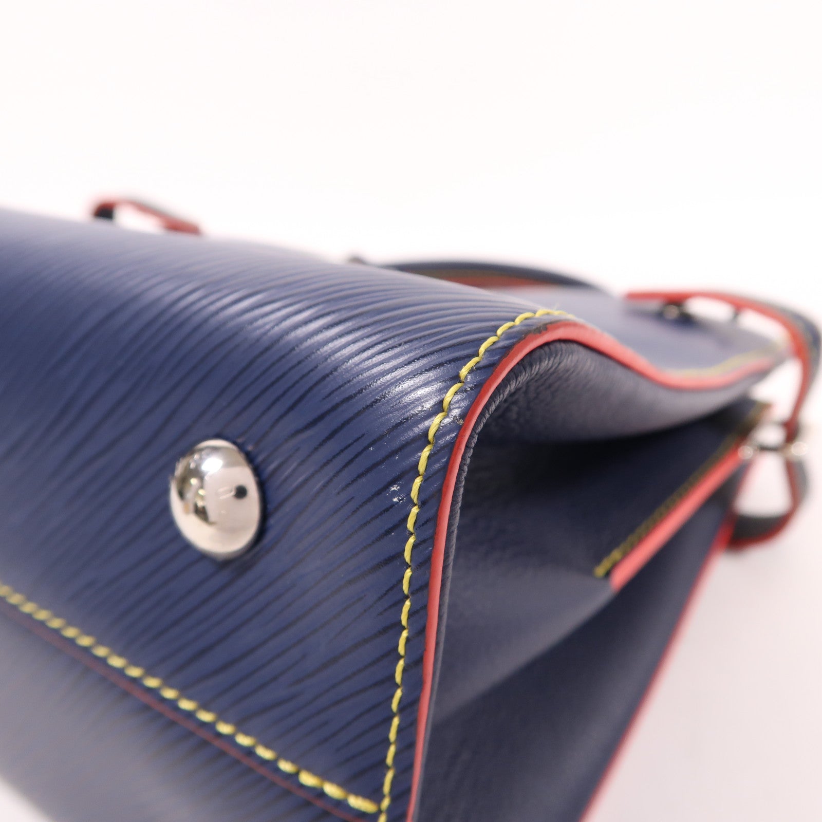 LOUIS VUITTON Epi Twist Bag銀扣手挽肩背兩用袋