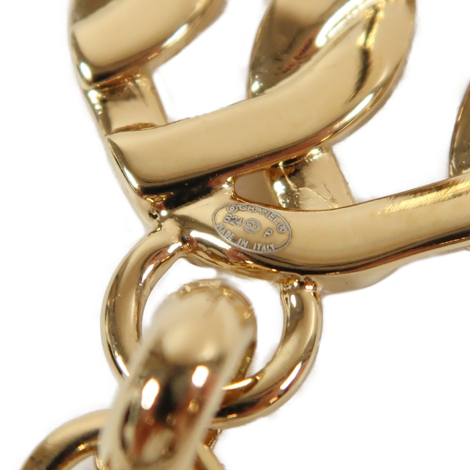 CHANEL 金屬Earrings耳環金色